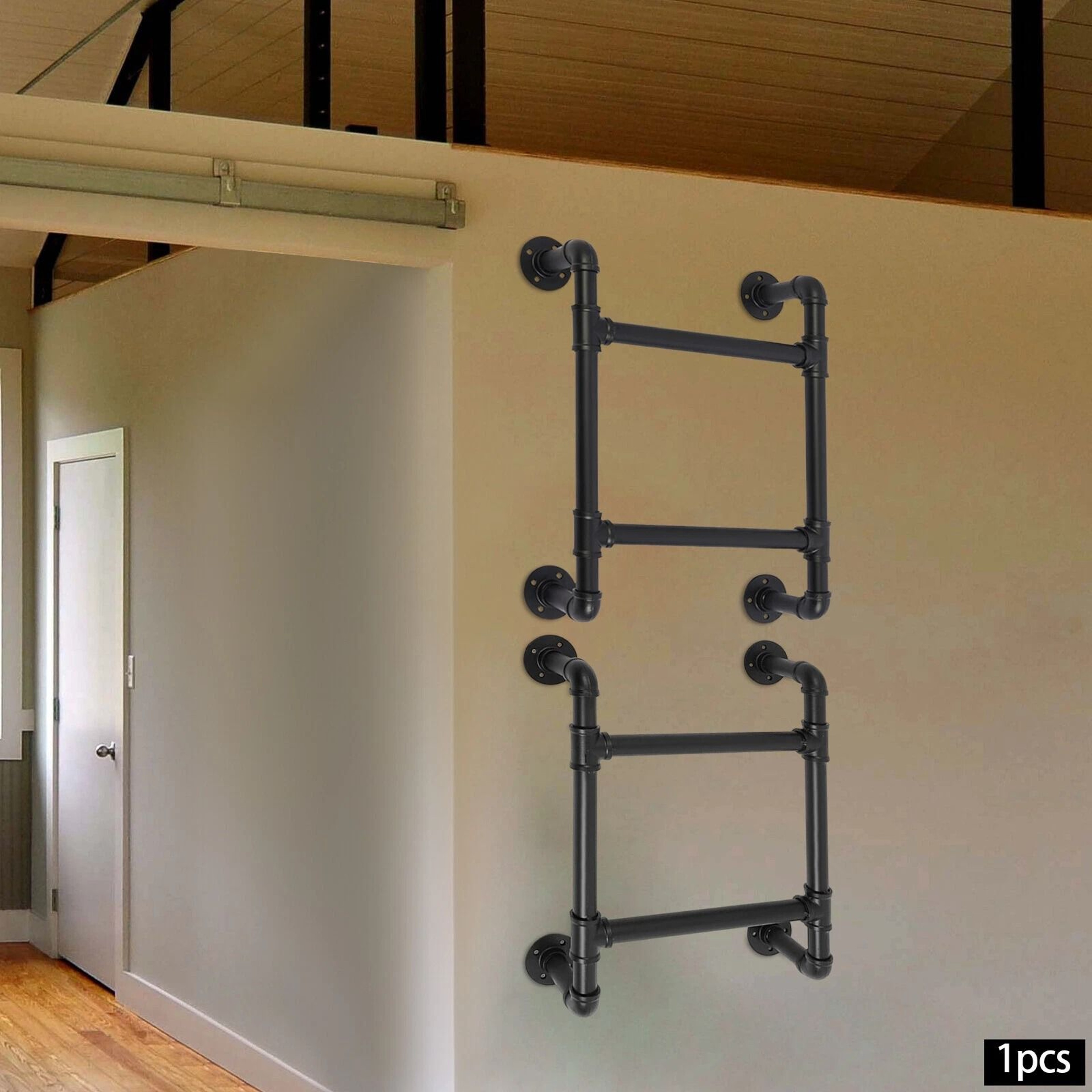 Heavy Duty Wall Mounted Loft Ladder For RV Bunks Attics And Space Saving Access 3