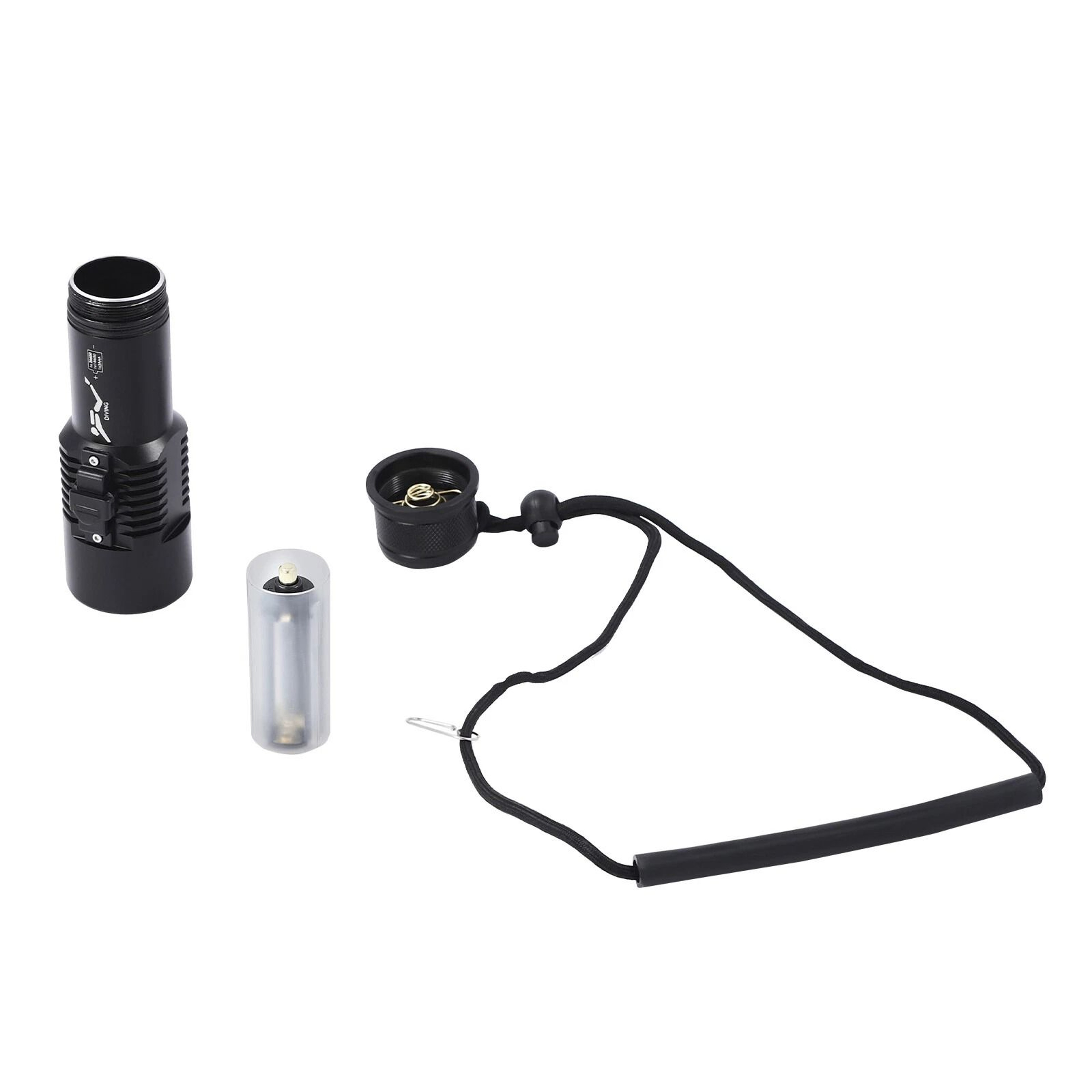 Compact Waterproof Dive Light For Scuba Diving And Underwater Exploration 11