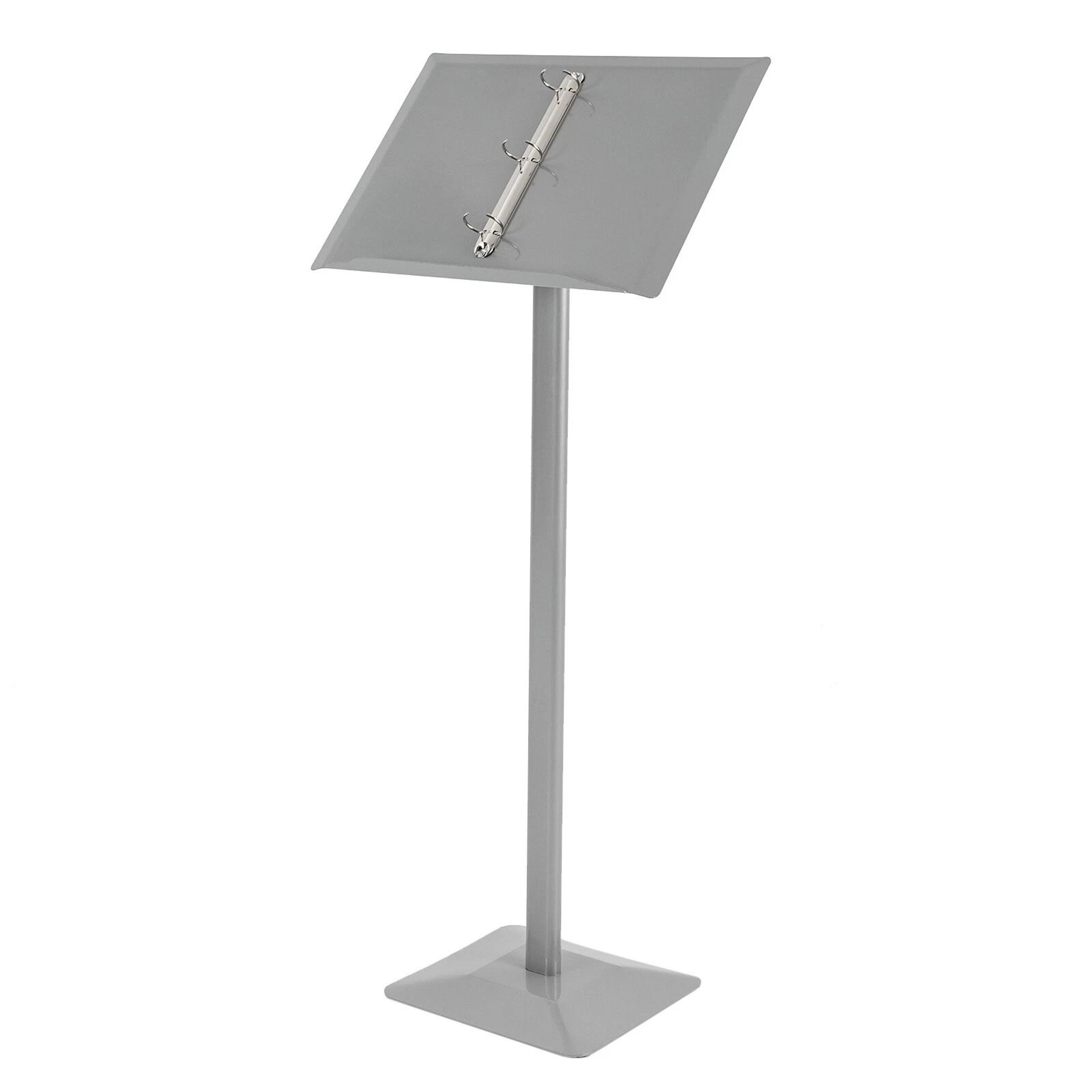 Professional Floor Menu Display Stand With Page Flip Binder Rack 0