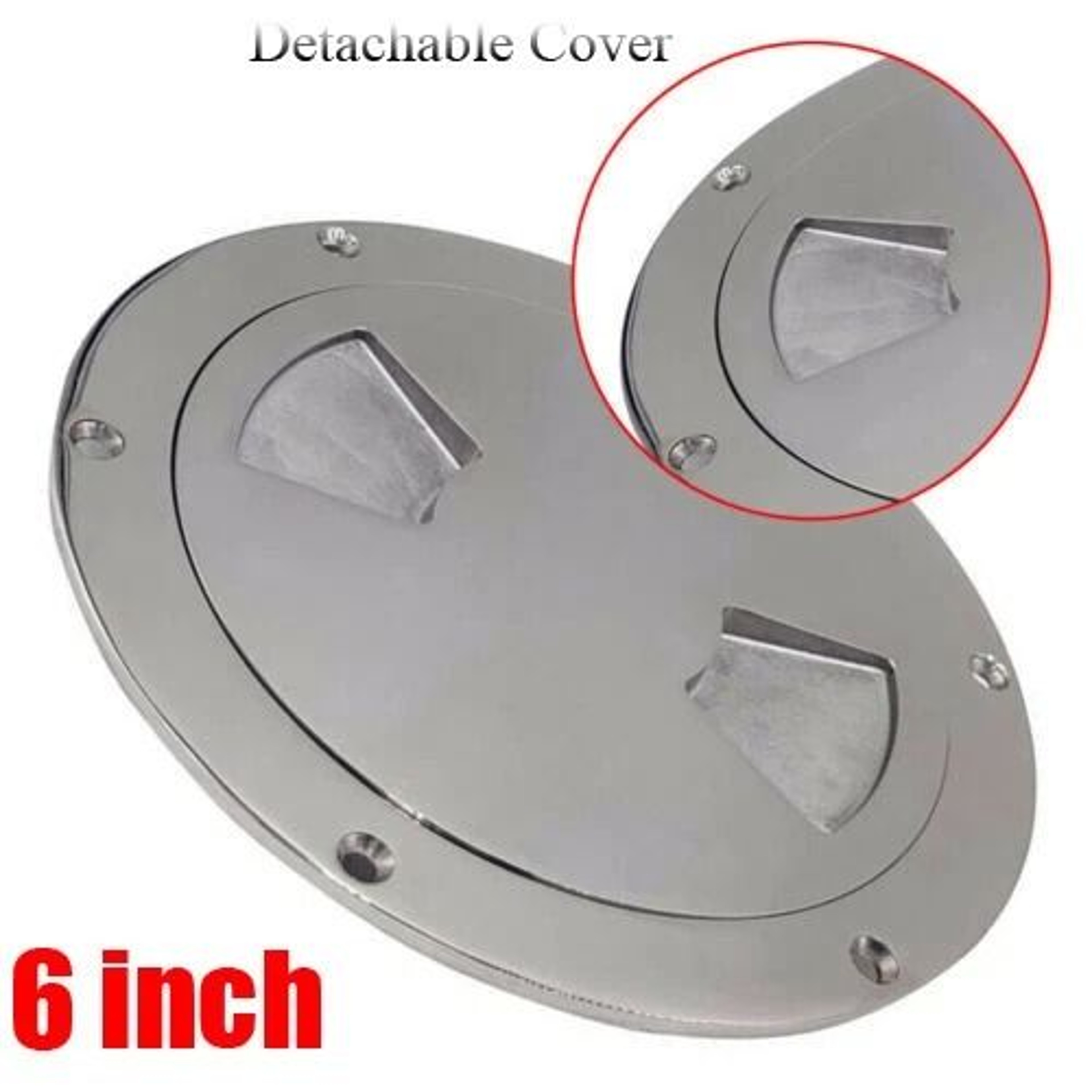 Heavy Duty Stainless Steel Boat Hatch Marine Deck Plate 4