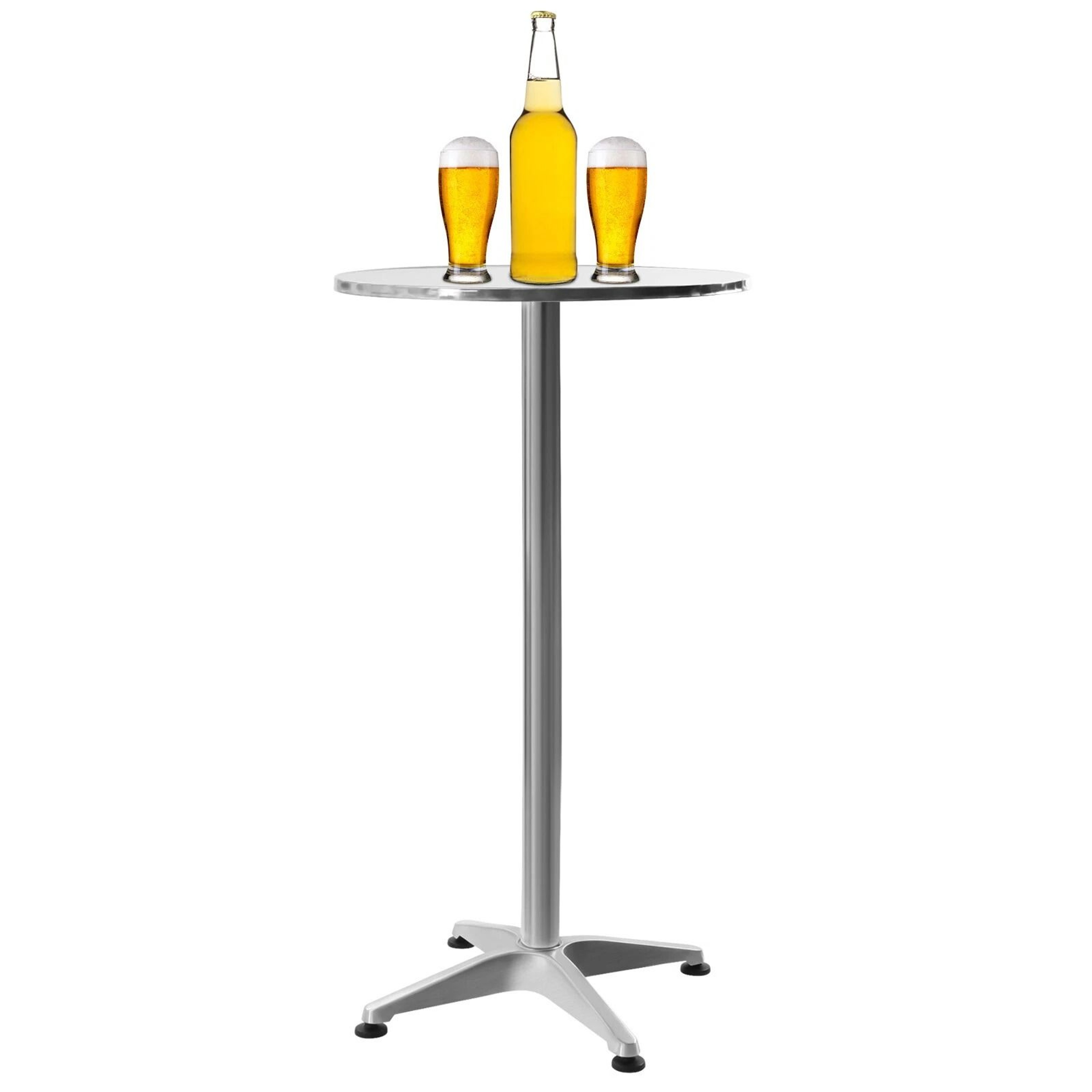 Premium Folding Patio Party Table Round Outdoor Bistro Table For Indoor  Outdoor Entertaining 5