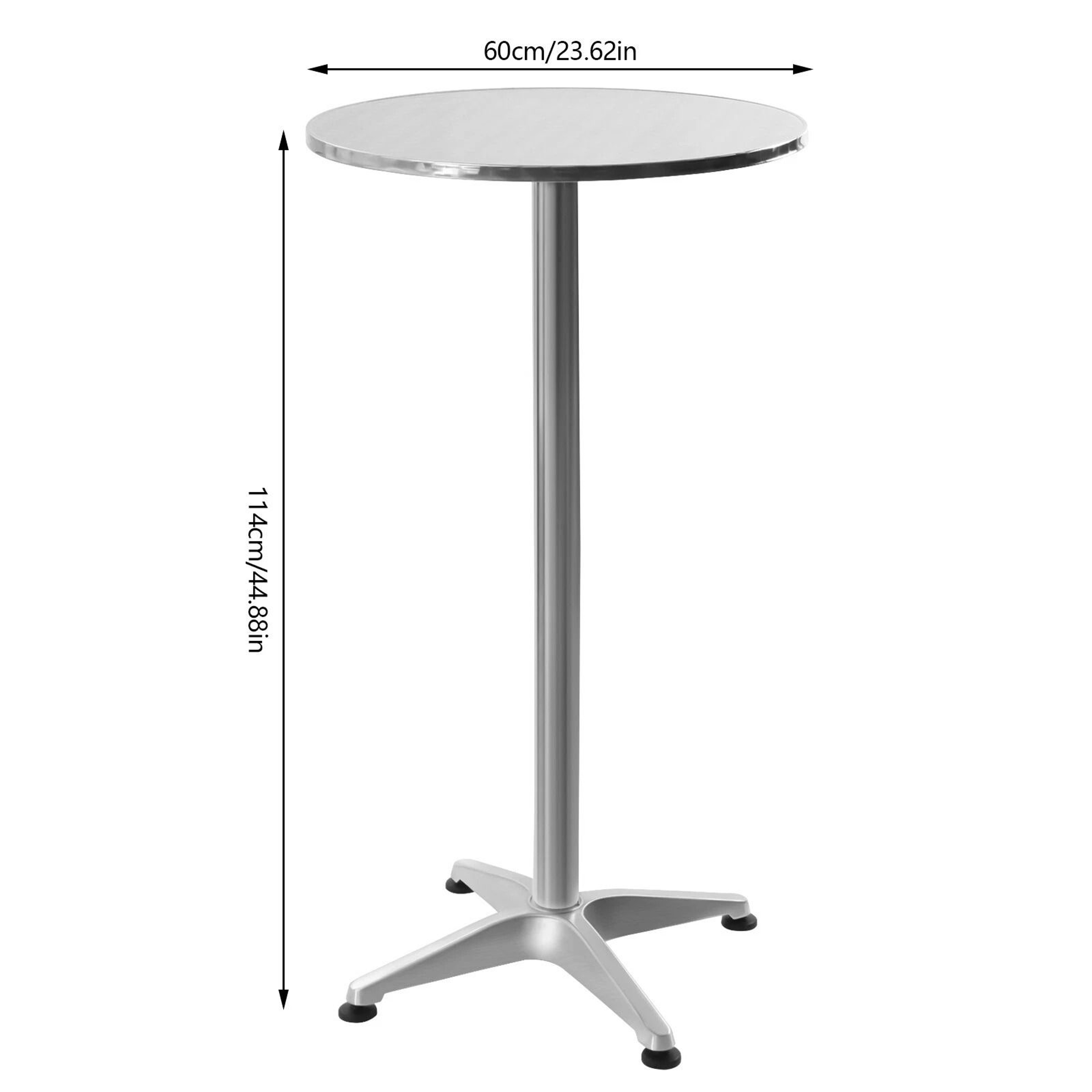 Premium Folding Patio Party Table Round Outdoor Bistro Table For Indoor  Outdoor Entertaining 19