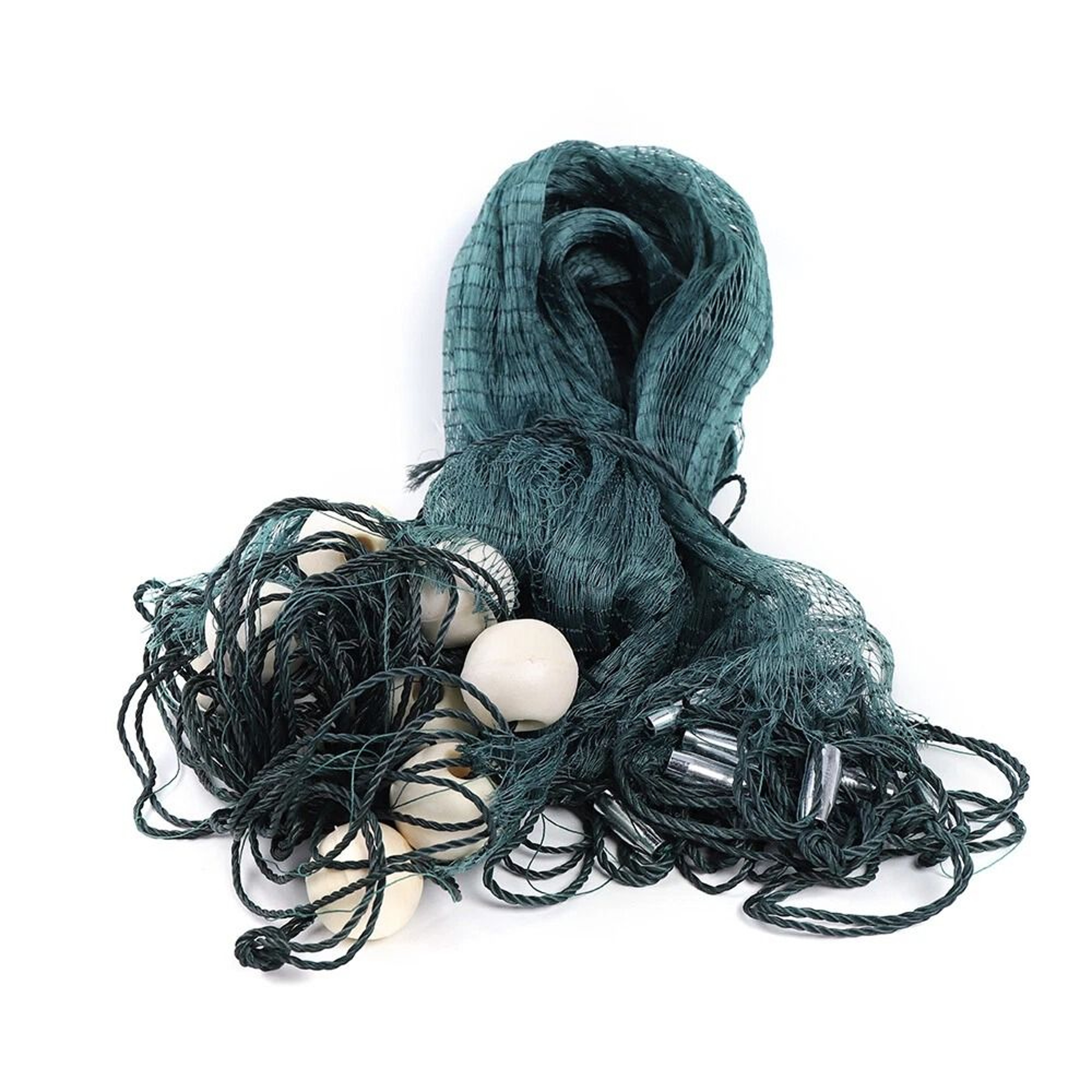 Premium Fishing Gill Nets With Float Bobbers  Lead Sinkers For Easy Catch 8