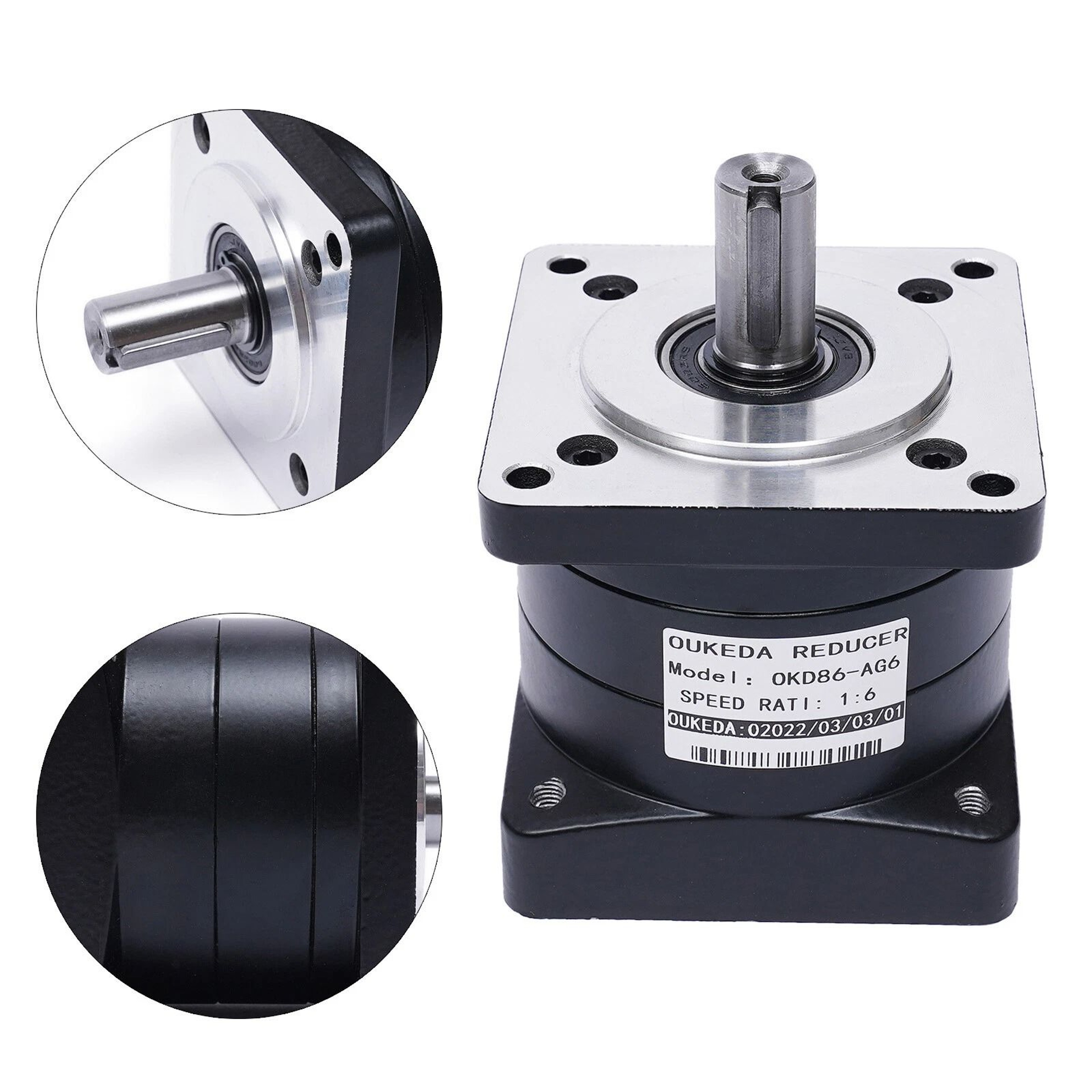 High Torque Planetary Gearbox Speed Reducer Gear Head For CNC Stepper Motors 2