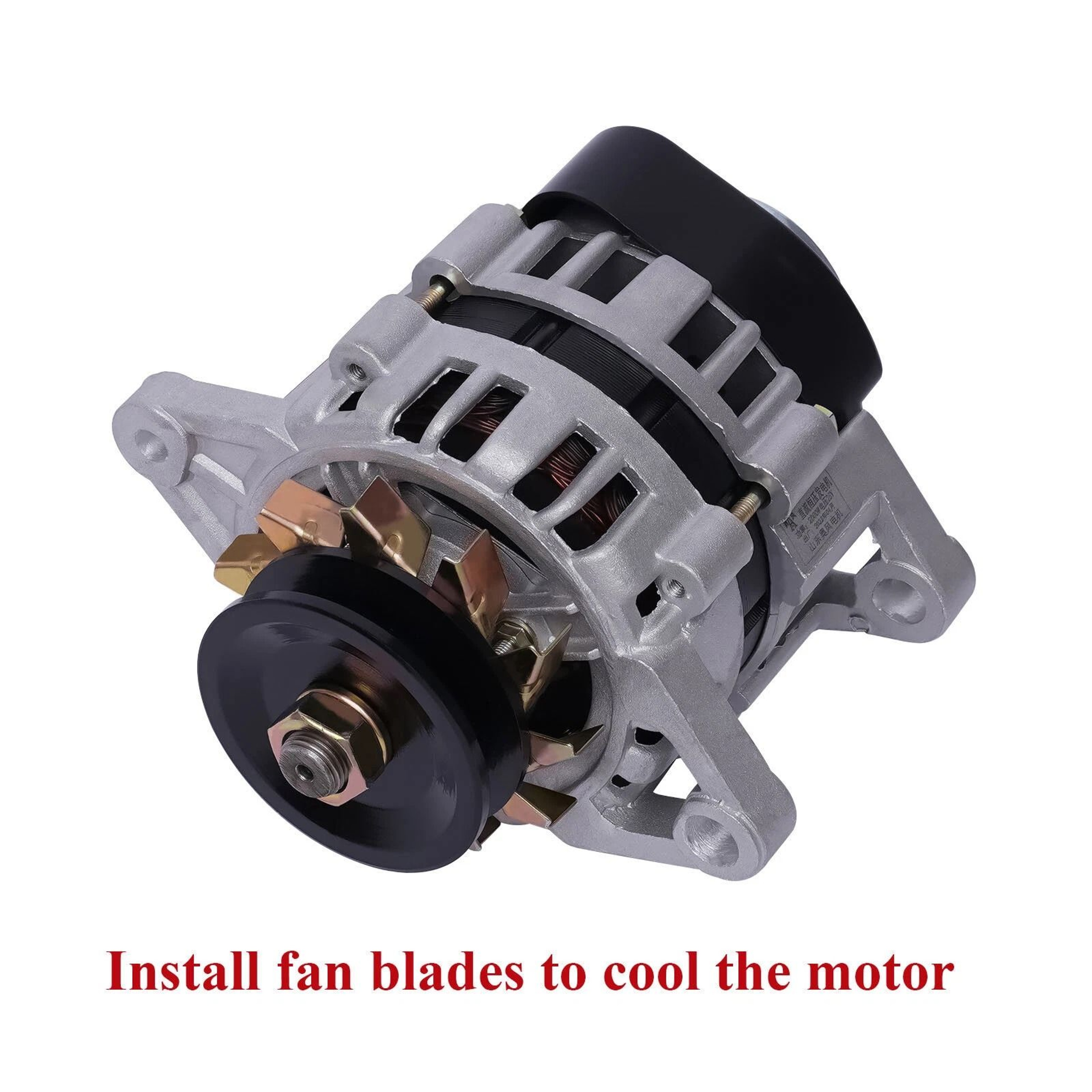 High Torque DC Low RPM Generator Robust Permanent Magnet Alternator 6