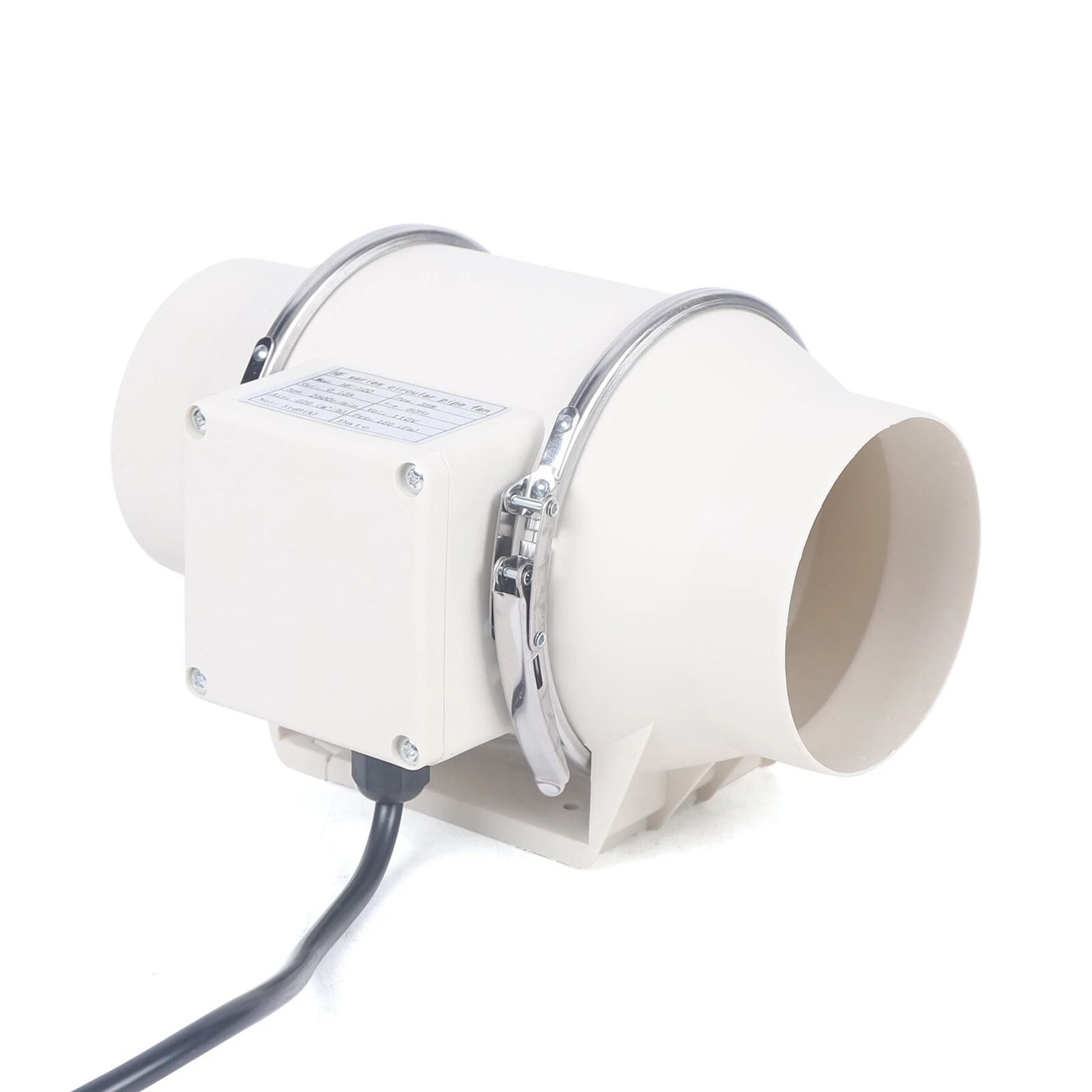 Inline Duct Fan Exhaust Blower For Home Ventilation 5