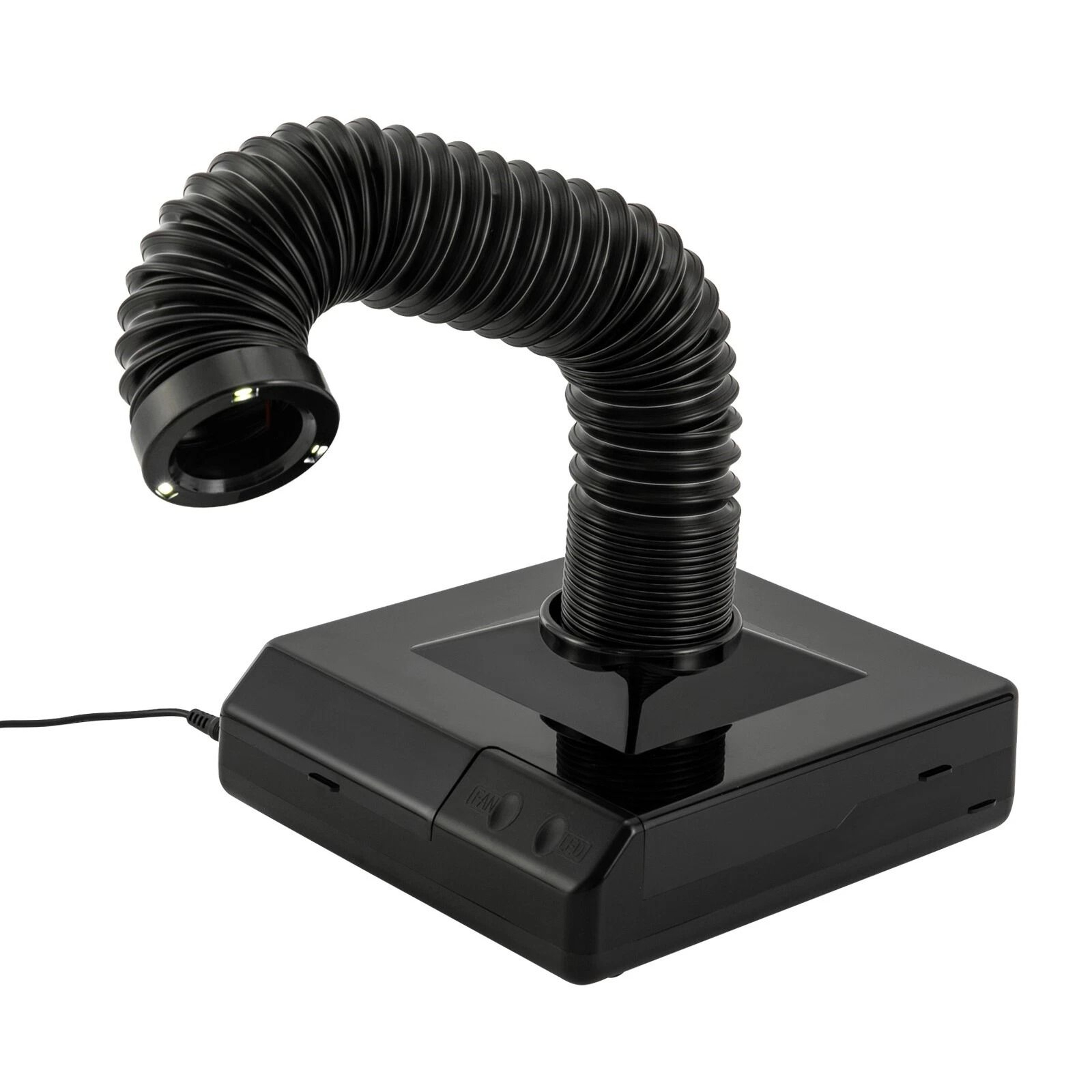 Nail Dust Collector Vacuum With LED Spotlight For Manicure 5