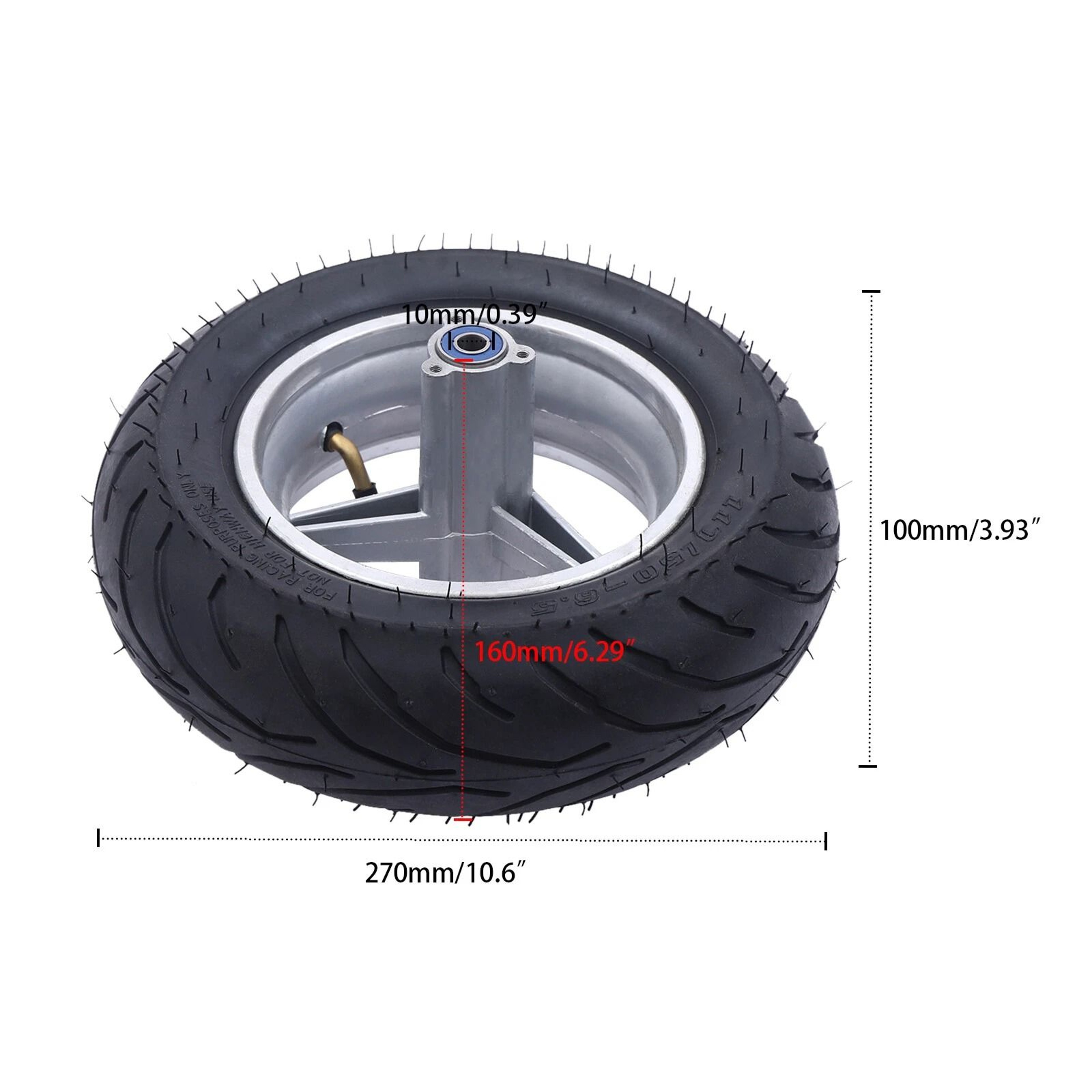 Rear Wheel Tire For Pocket Rocket Mini Bike 11