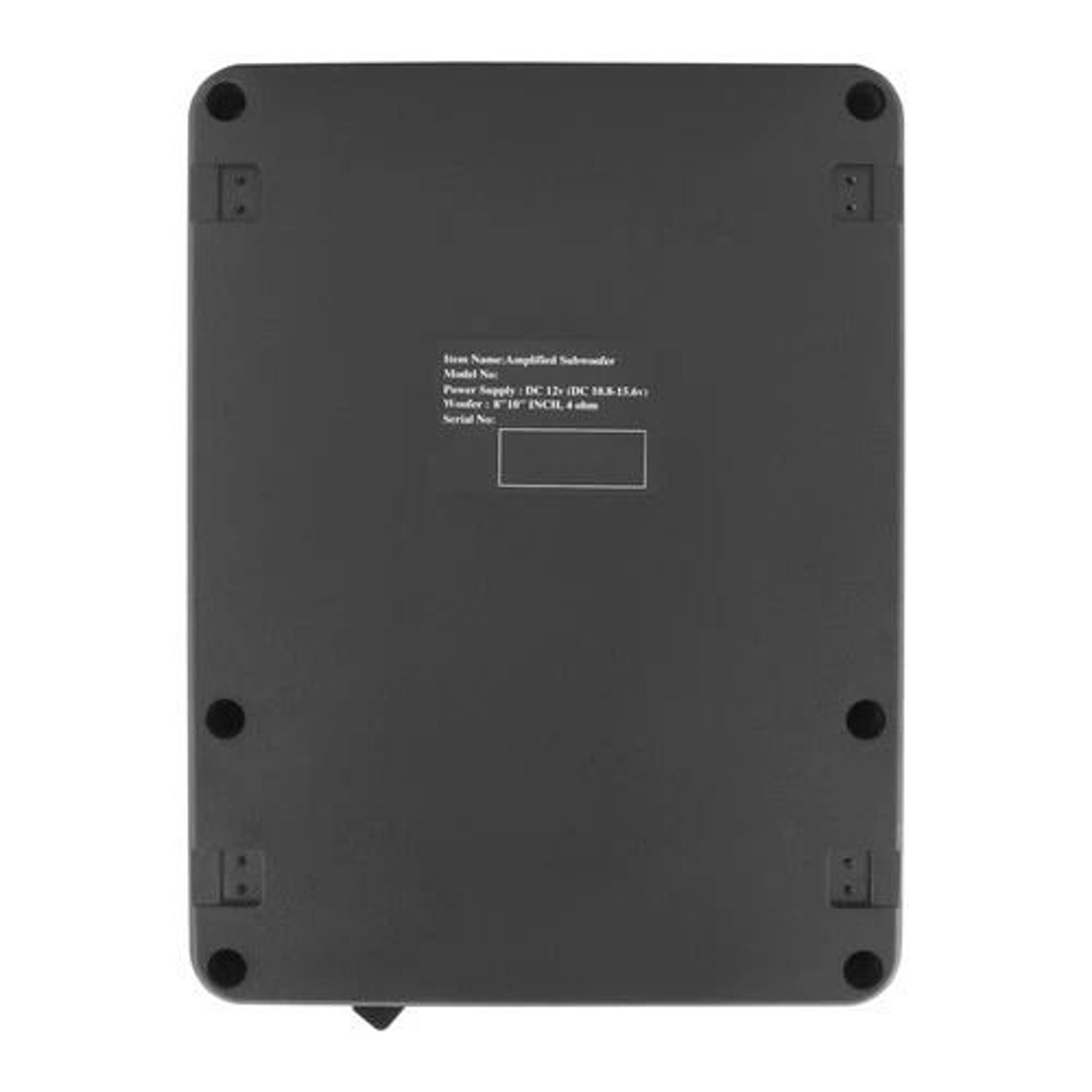 Under Seat Subwoofer With Built In Amplifier For Car Audio Bass 6