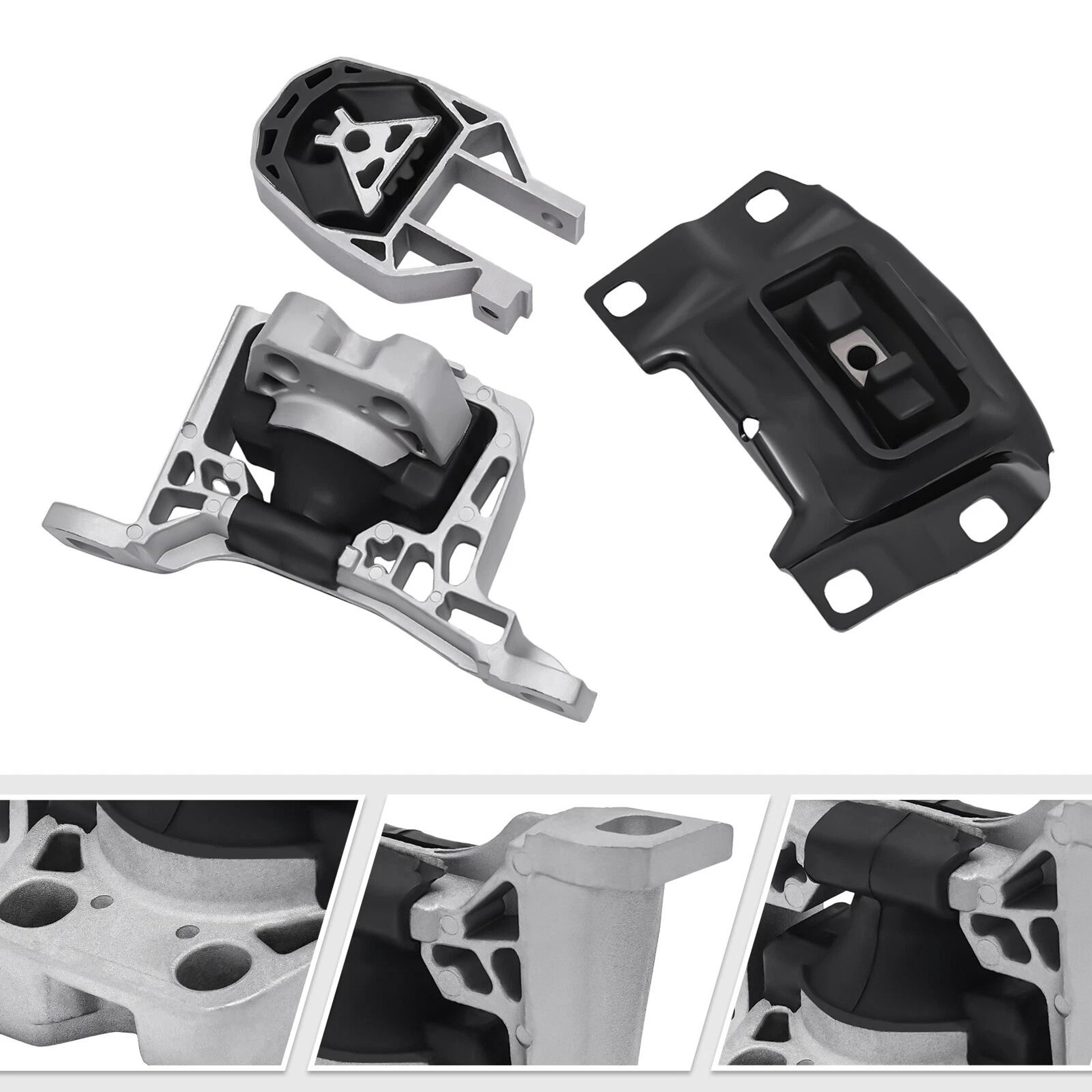 Premium Engine Mount  Transmission Mount Set For Ford Focus S SE SEL Titanium 1