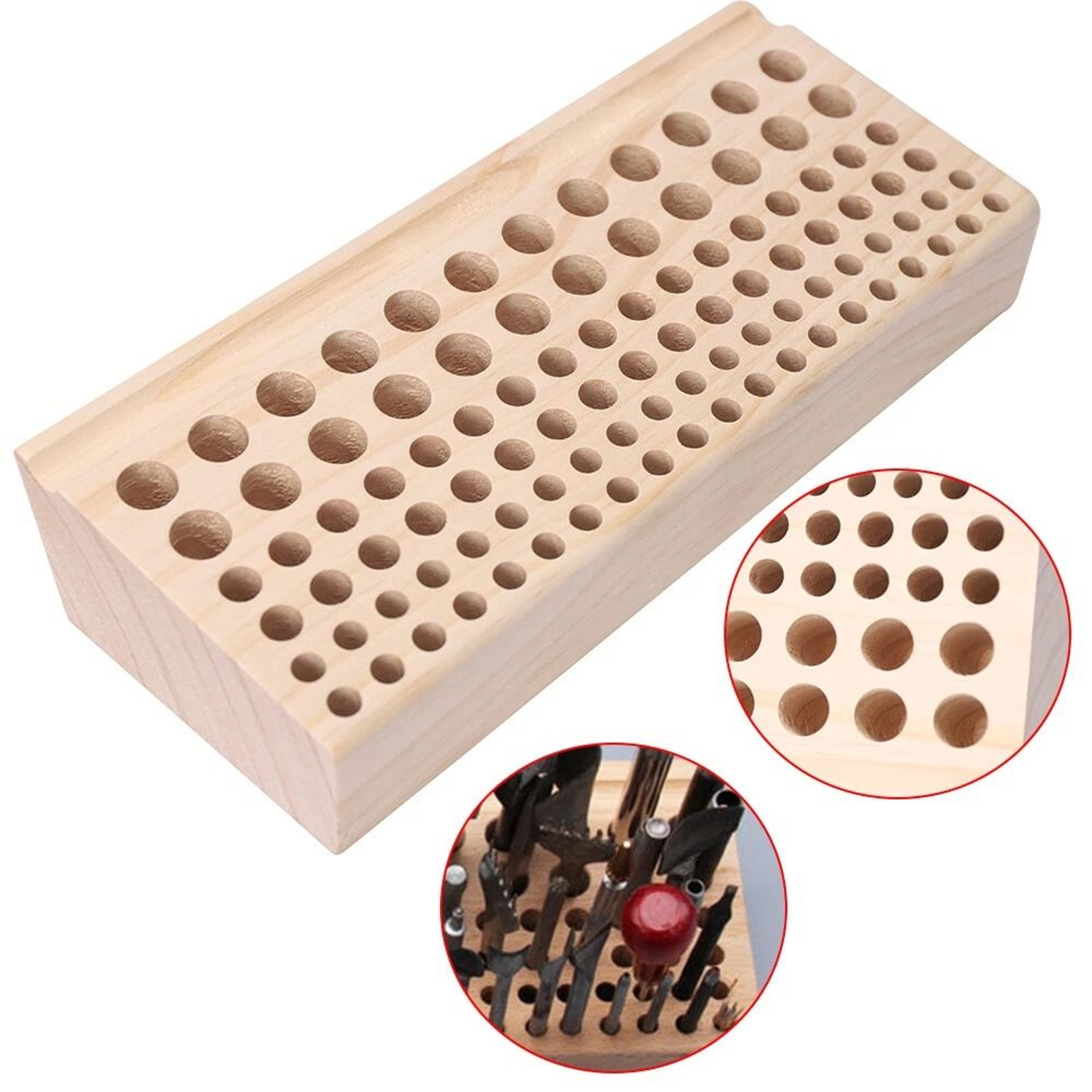 Premium Wooden Tool  Stamp Organizer Rack For DIY Crafts 1