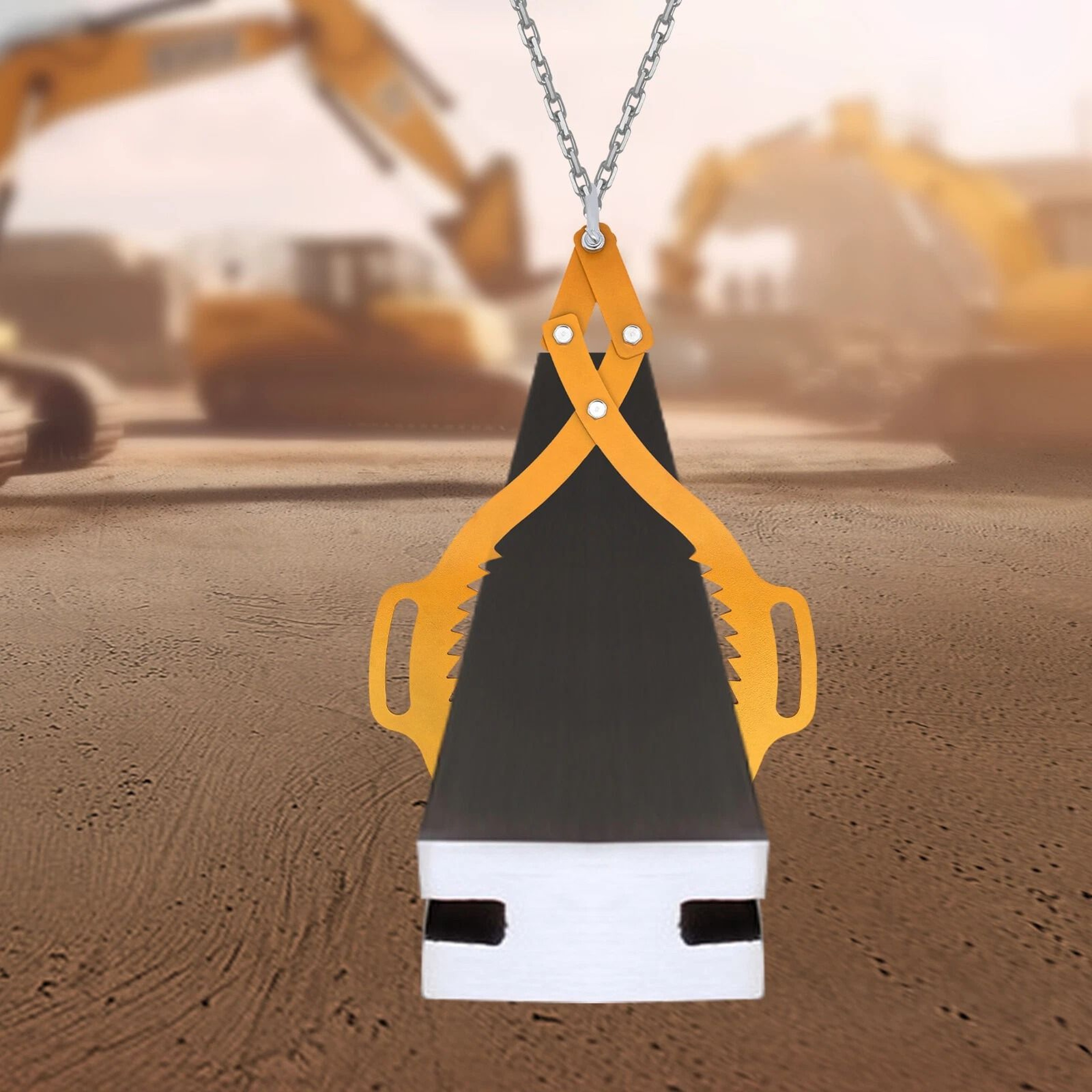 Heavy Duty Log Lifting Tongs With Heavy Duty Grapple Hook Timber Claw 5