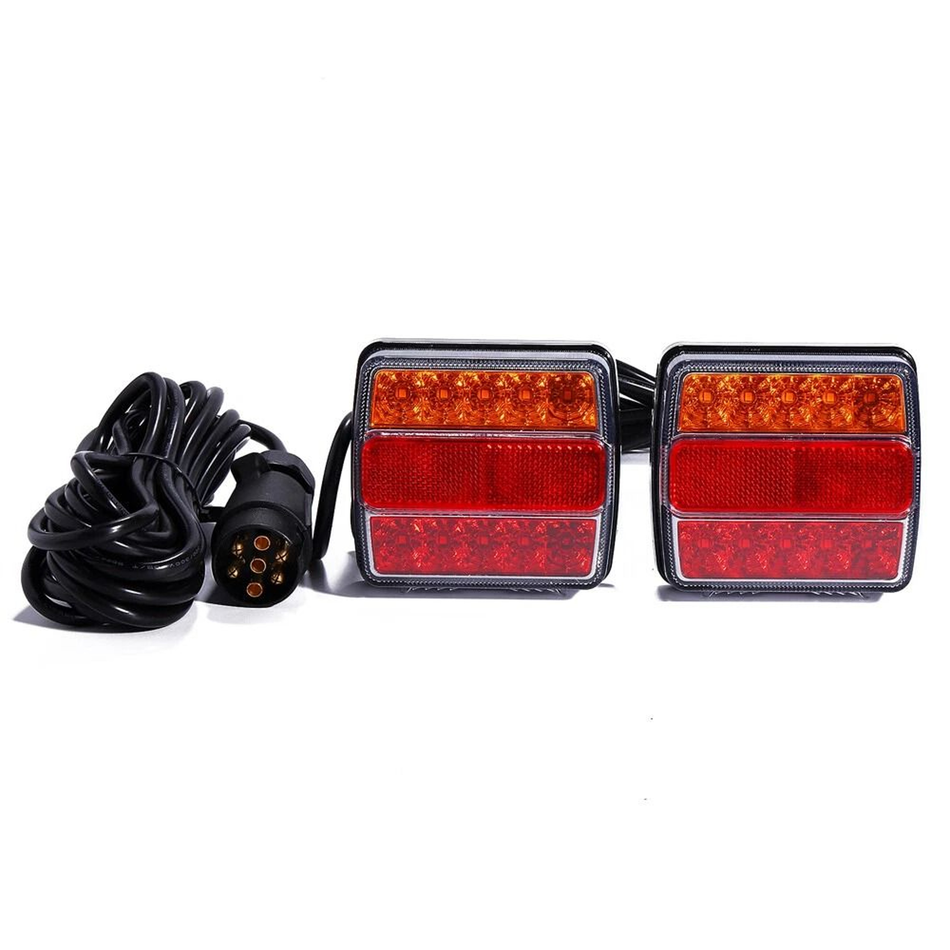 Premium LED Submersible Trailer Lights Tail Light Kit Waterproof Boat  Truck Marker 0