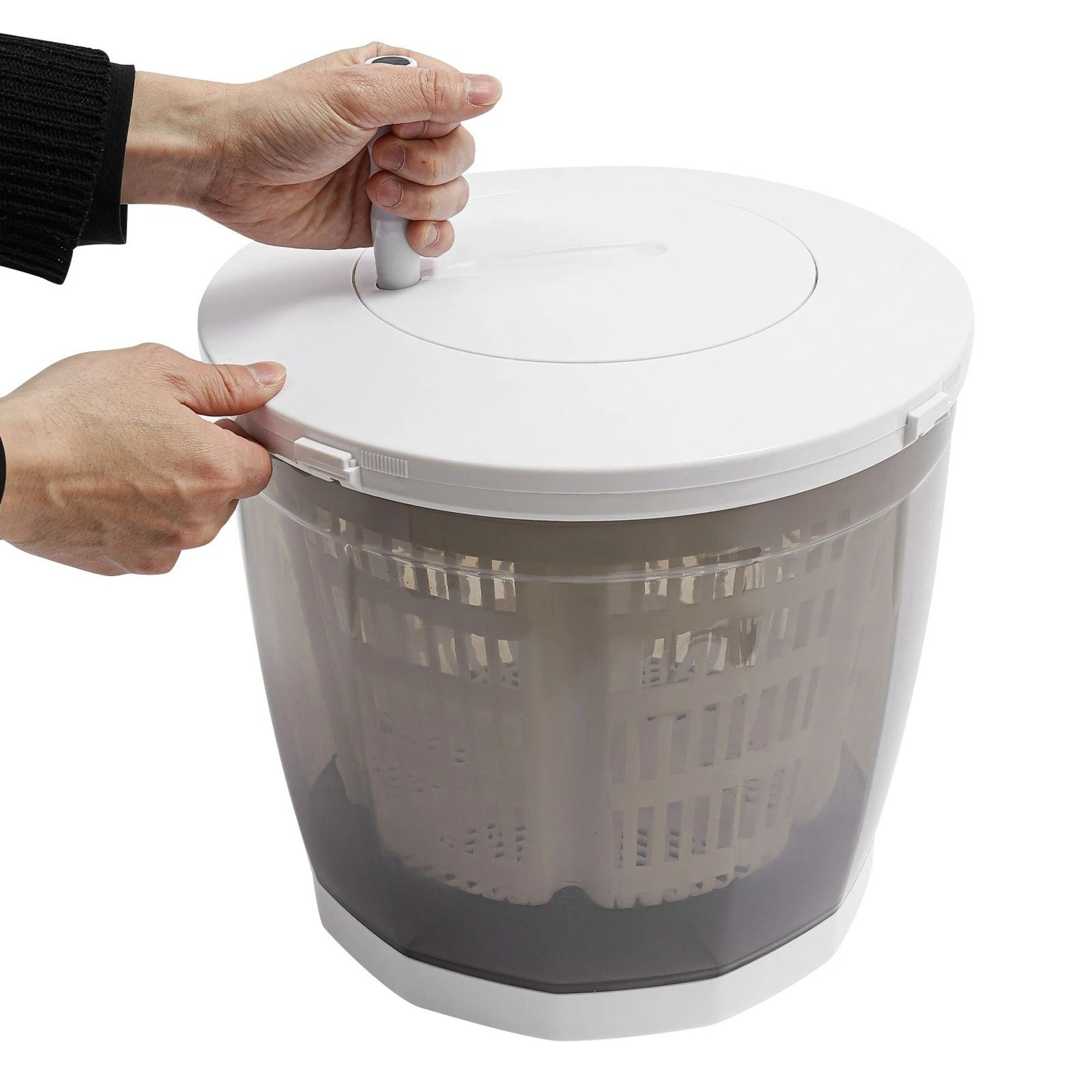 Portable Manual Clothes Washer  Spin Dryer Hand Operated Travel Laundry Machine 0