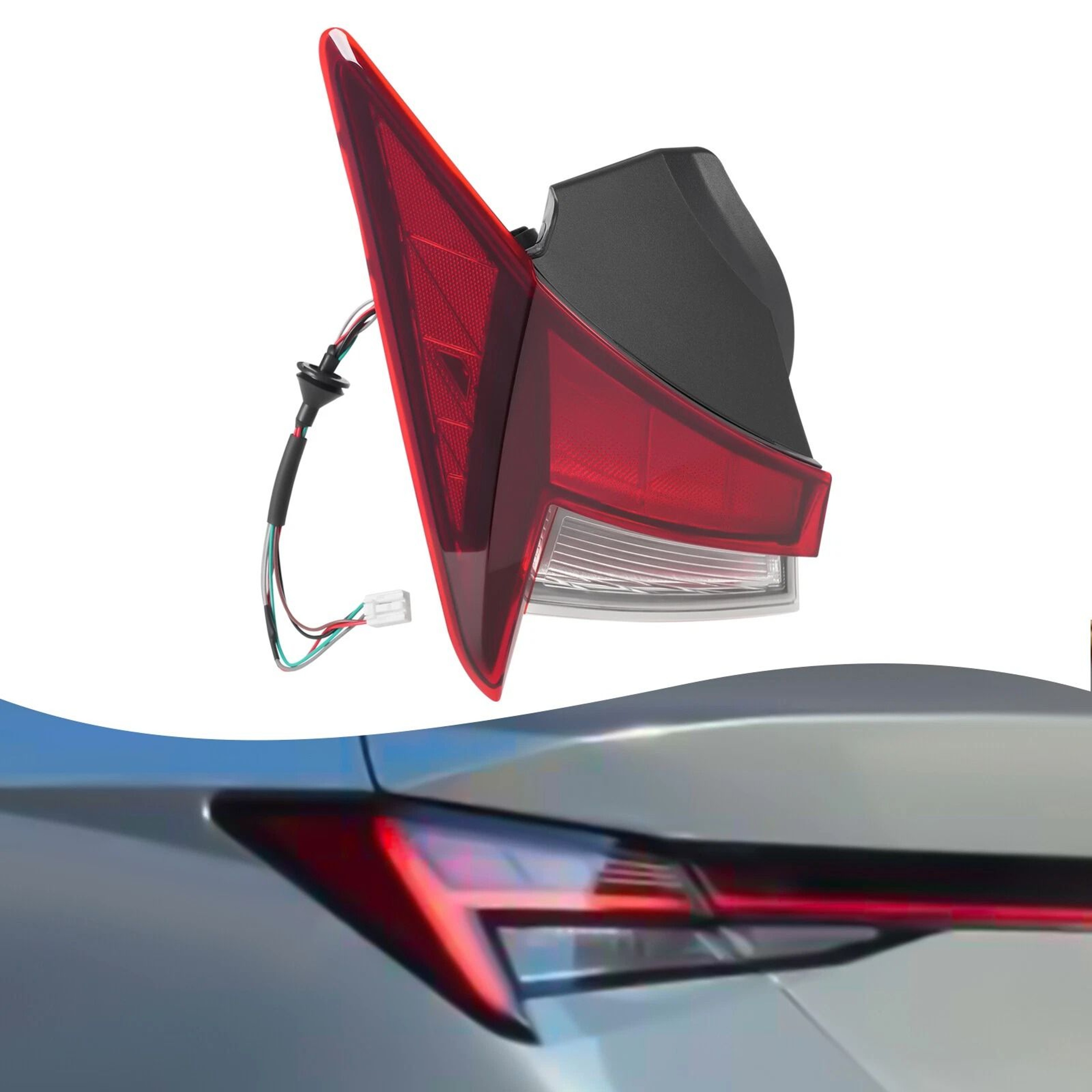 Premium Left Rear Tail Light Assembly For Hyundai Elantra Driver Side Brake Light 14