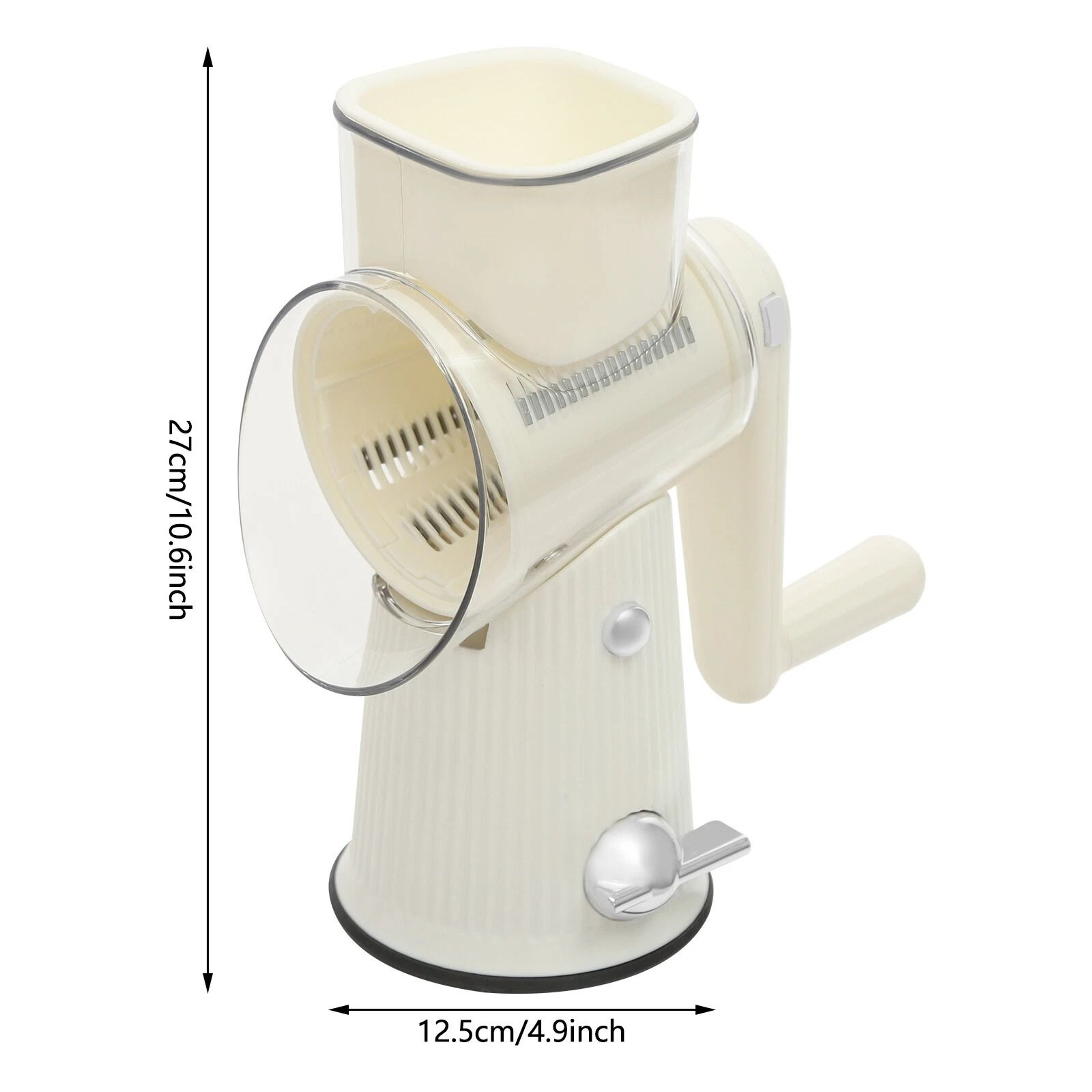 Fast Manual Vegetable Cutter  Cheese Grater Quick Salad Prep Kitchen Tool 17