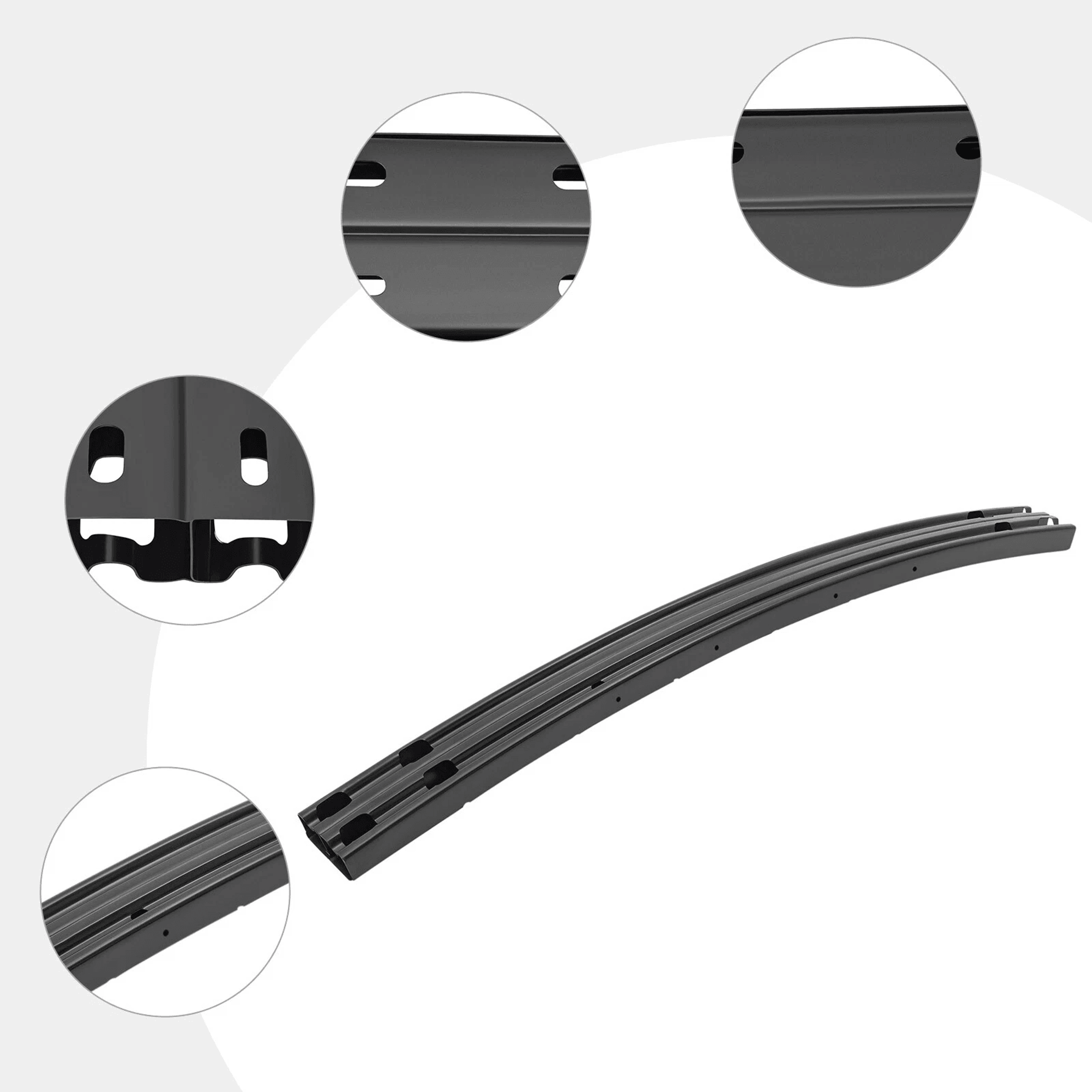 Premium Rear Bumper Reinforcement Beam For Nissan Sentra OEM Replacement Support 1