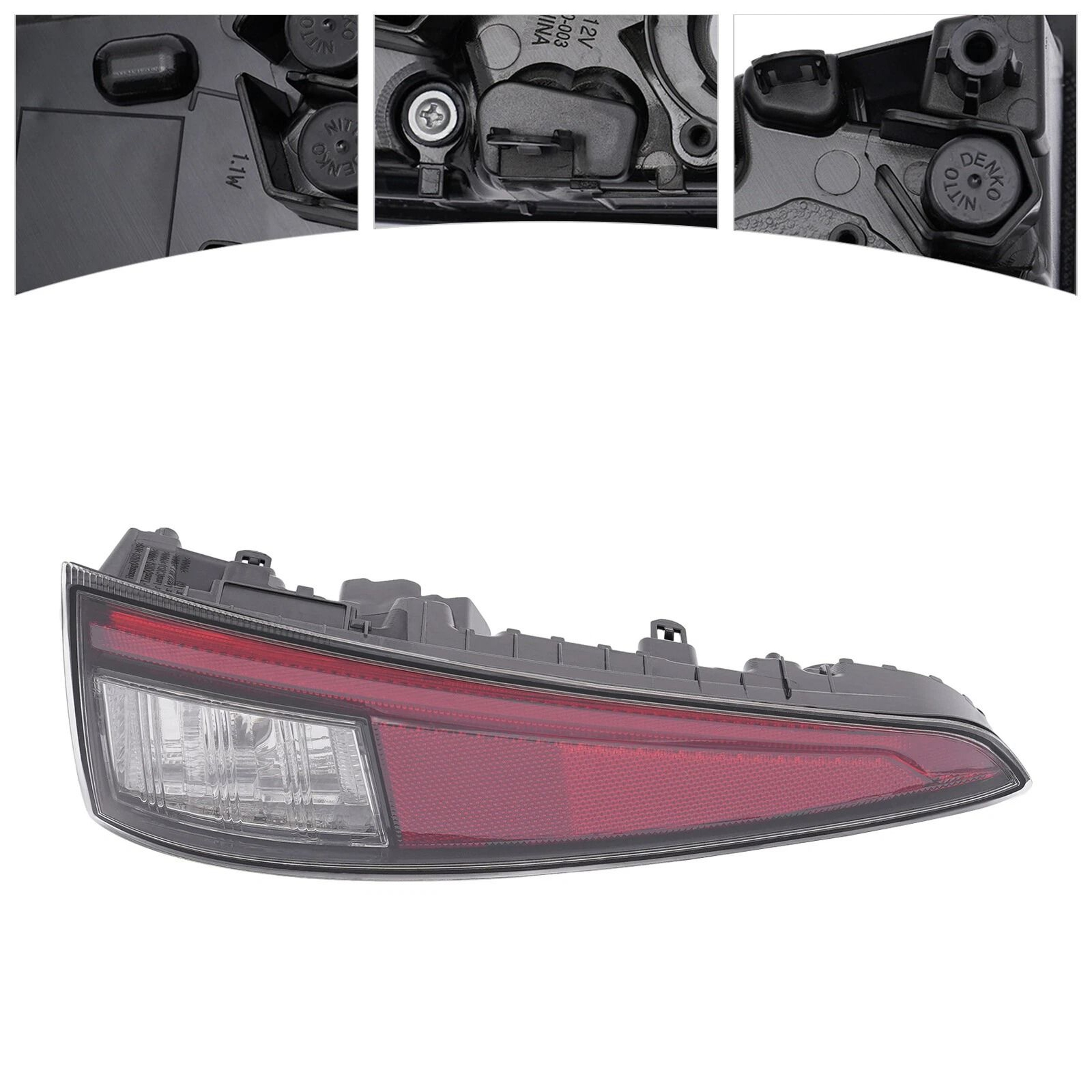 Left Tail Light For Toyota Prius Driver Side Bumper Taillamp 2