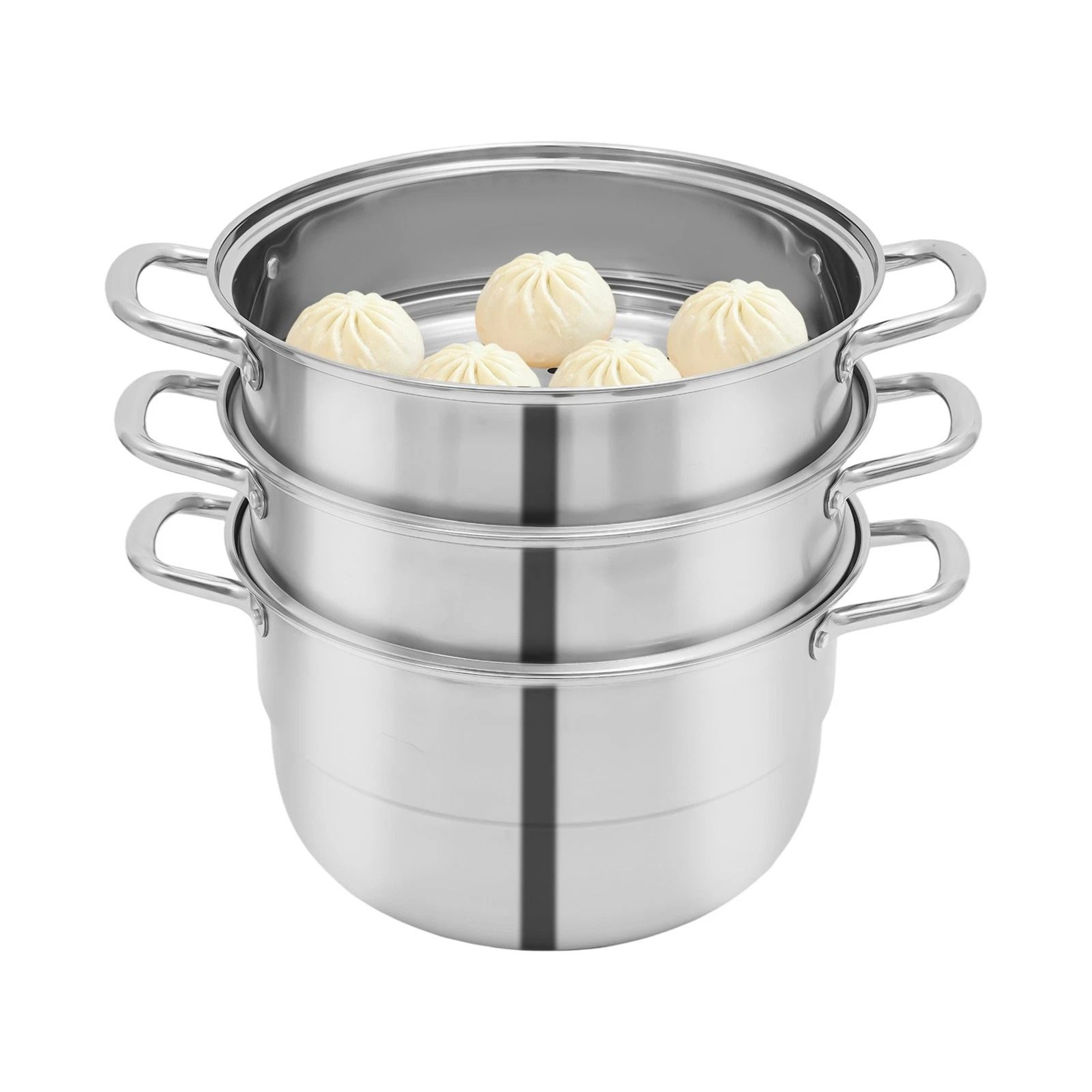 Stainless Steel Food Steamer Large Pot Cooker For Healthy Meals 4