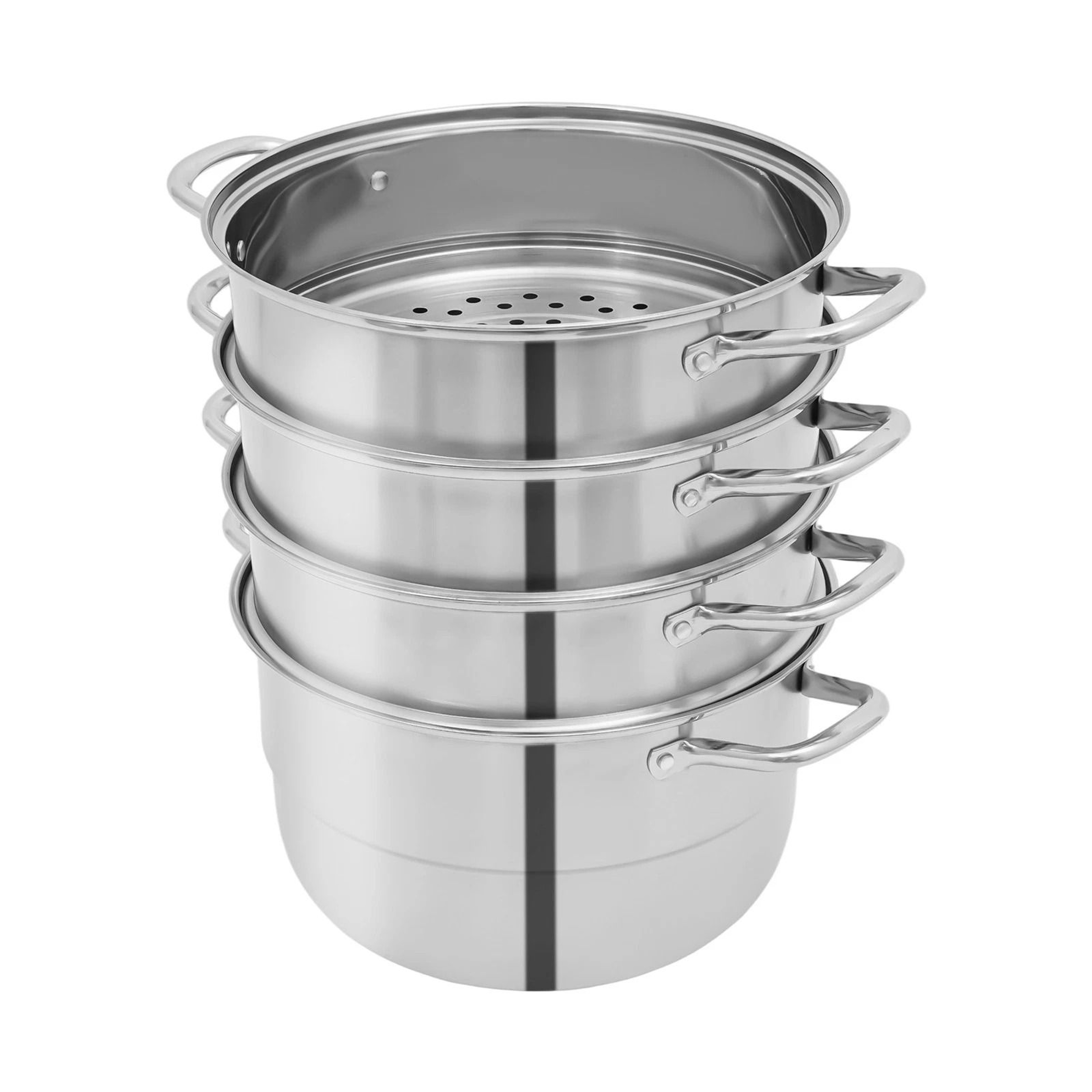 Stainless Steel Food Steamer Large Pot Cooker For Healthy Meals 7