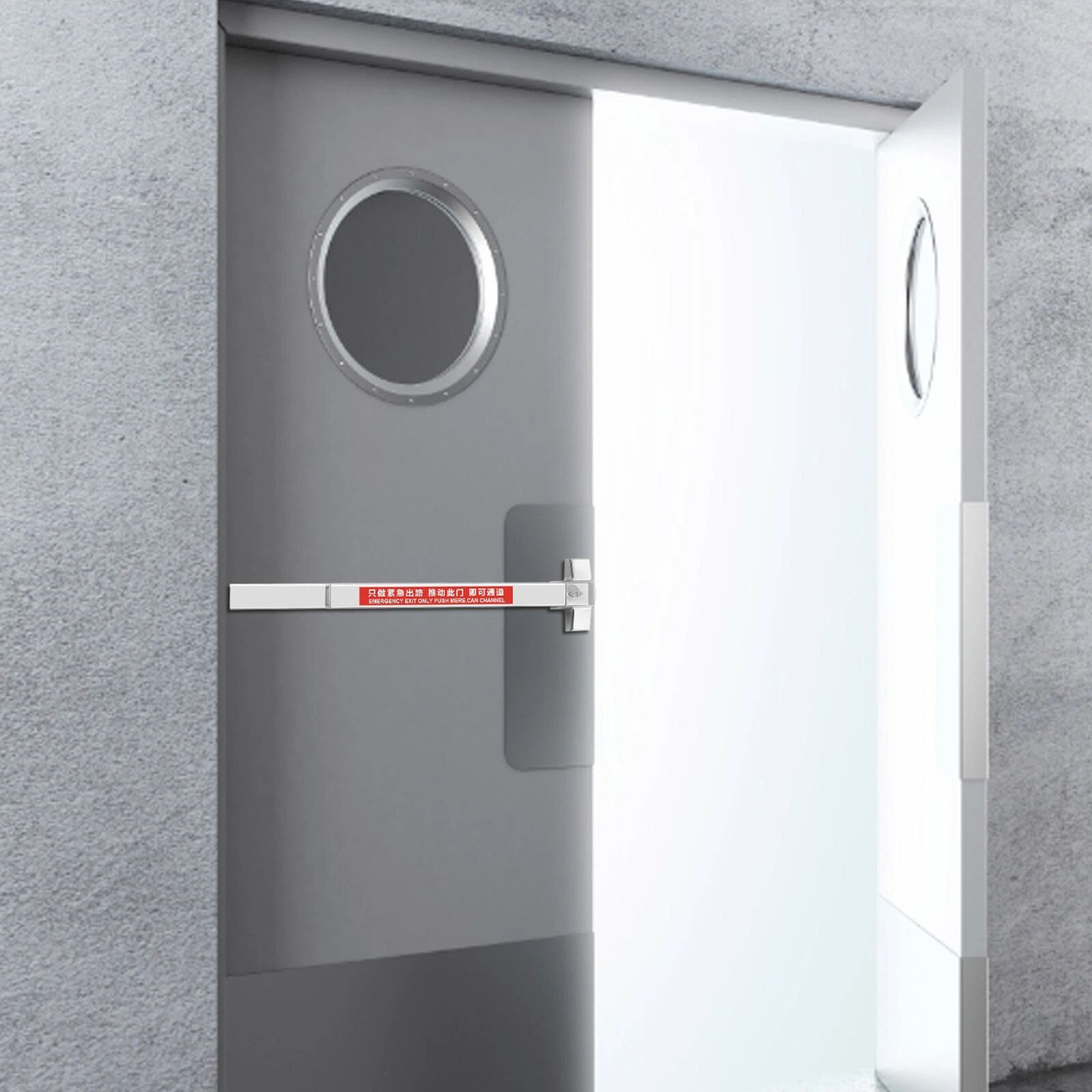 Heavy Duty Commercial Exit Device Push Bar Panic Exit Device Hardware For Emergency Doors 0