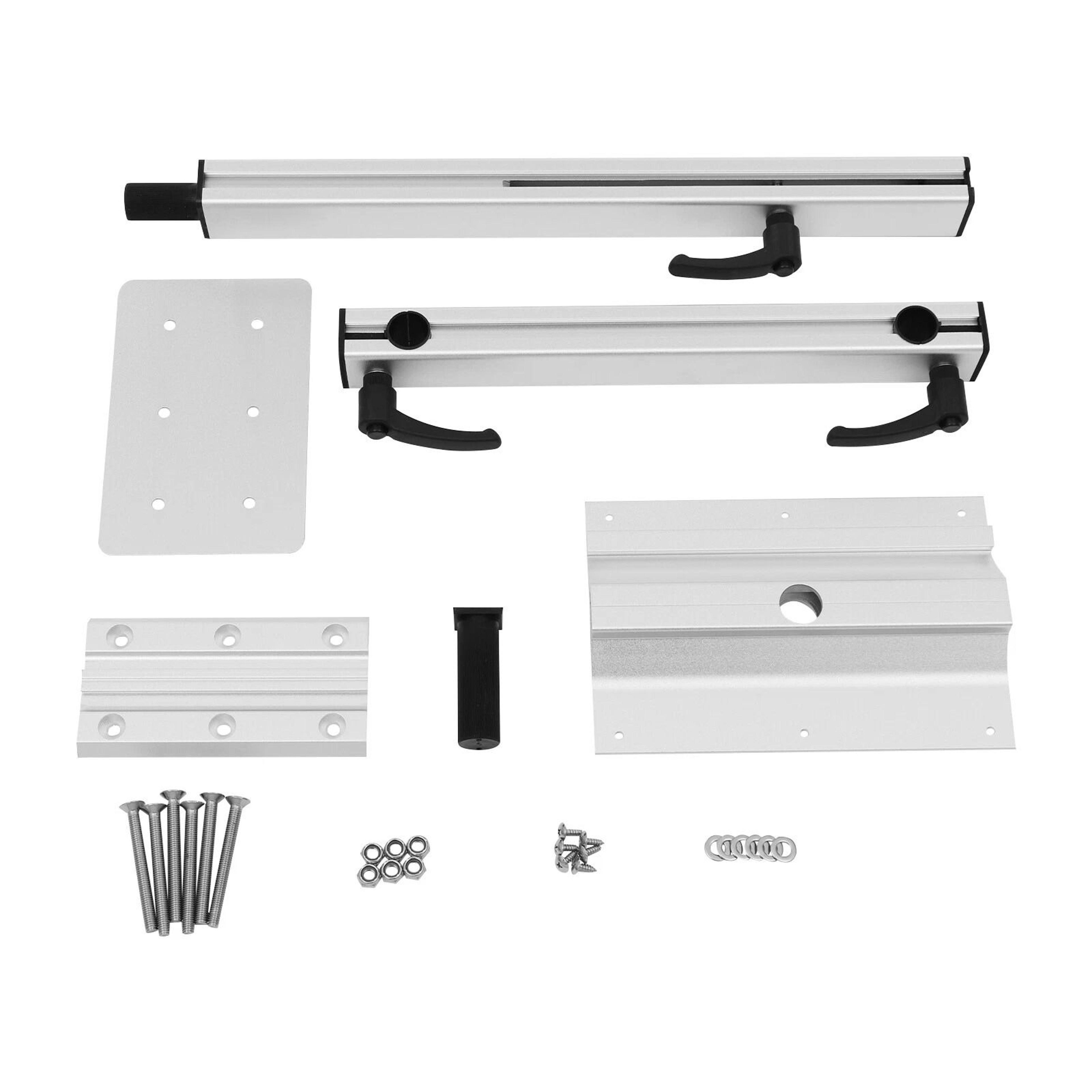 Premium Space Saving Adjustable RV Table Leg With Swivel Heavy Duty Aluminum RV Table Mount 15