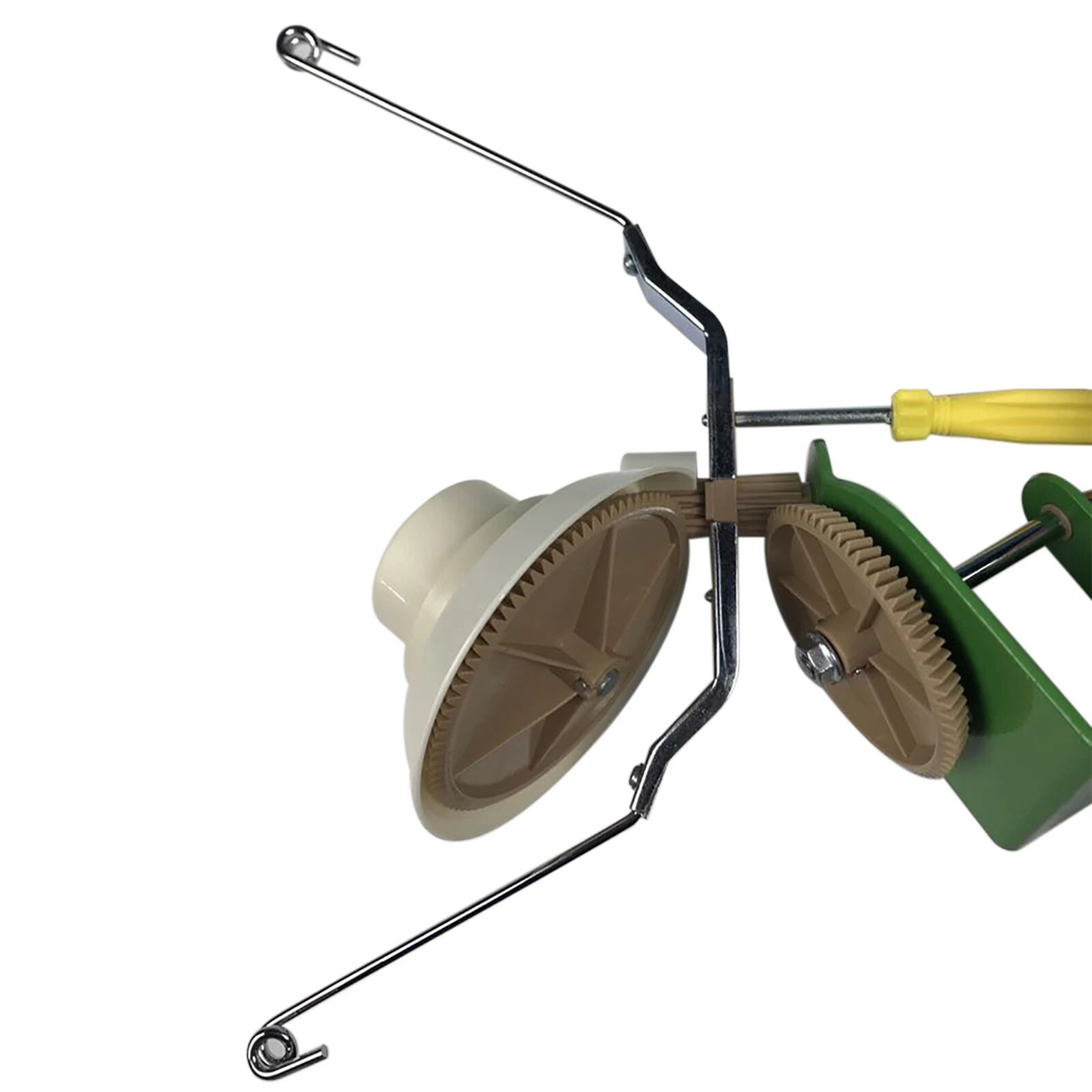 Large Hand Operated Yarn Ball Winder For Jumbo Wool  Fiber Efficient Center Pull Ball Maker 5