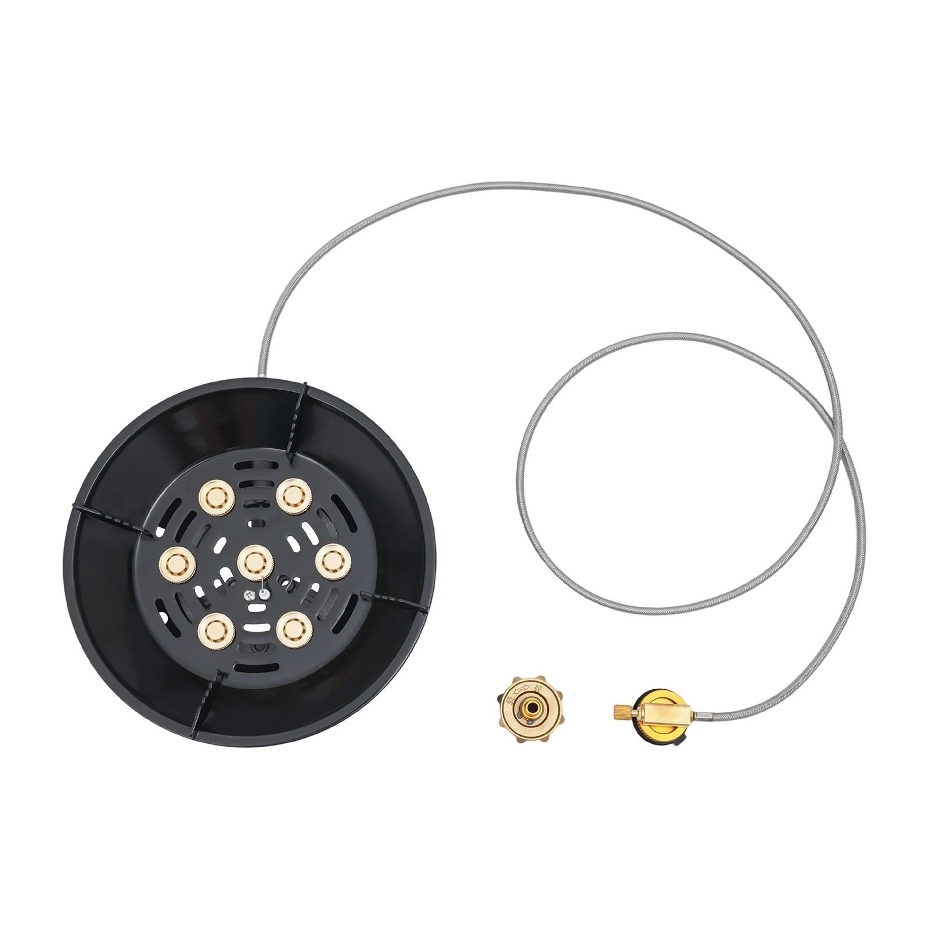 Ultra Powerful Portable Camping Stove With Adapters Outdoor Burner 9