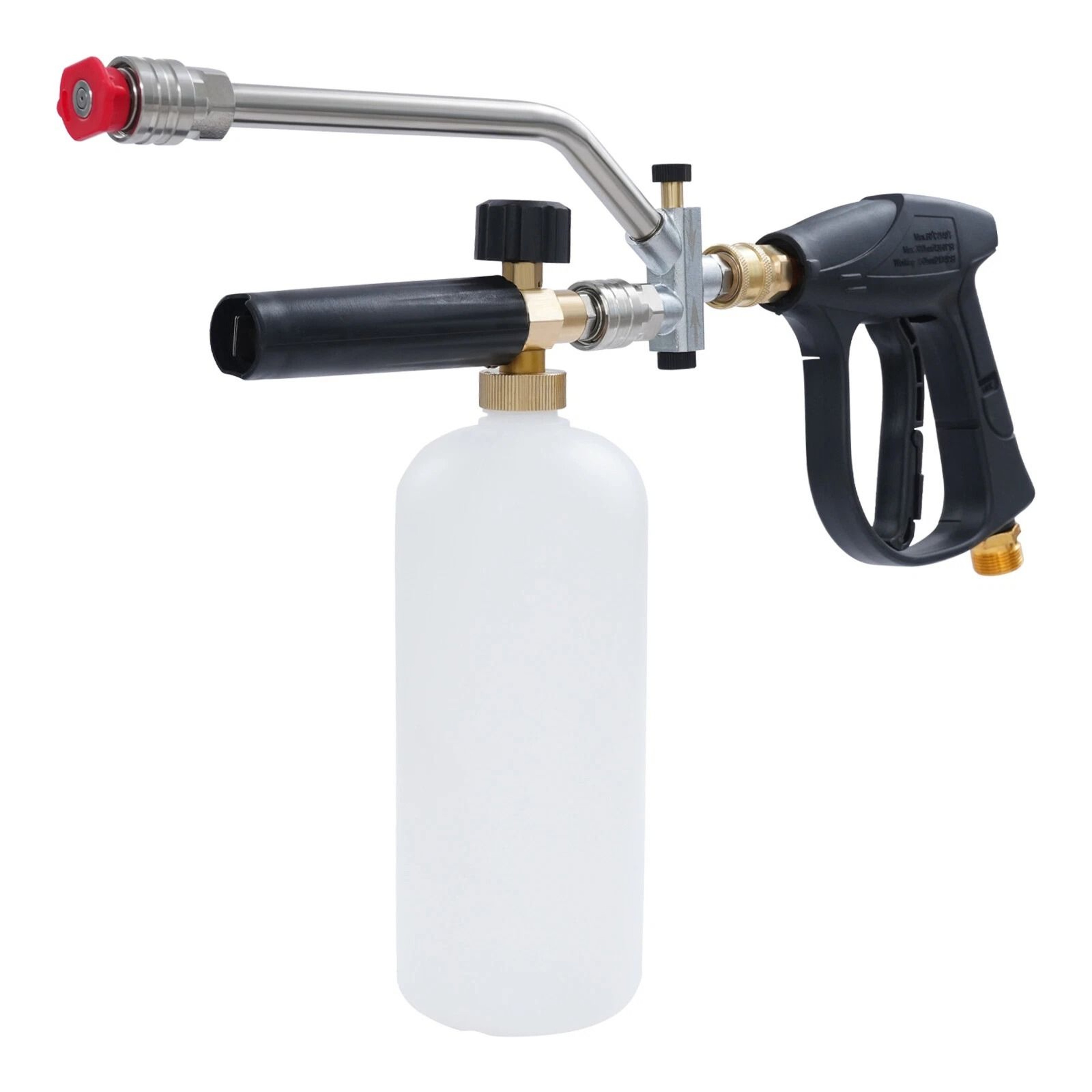 High Pressure Washer Gun  Replaceable Nozzle Cleaning Kit Universal Trigger Spray Gun 9