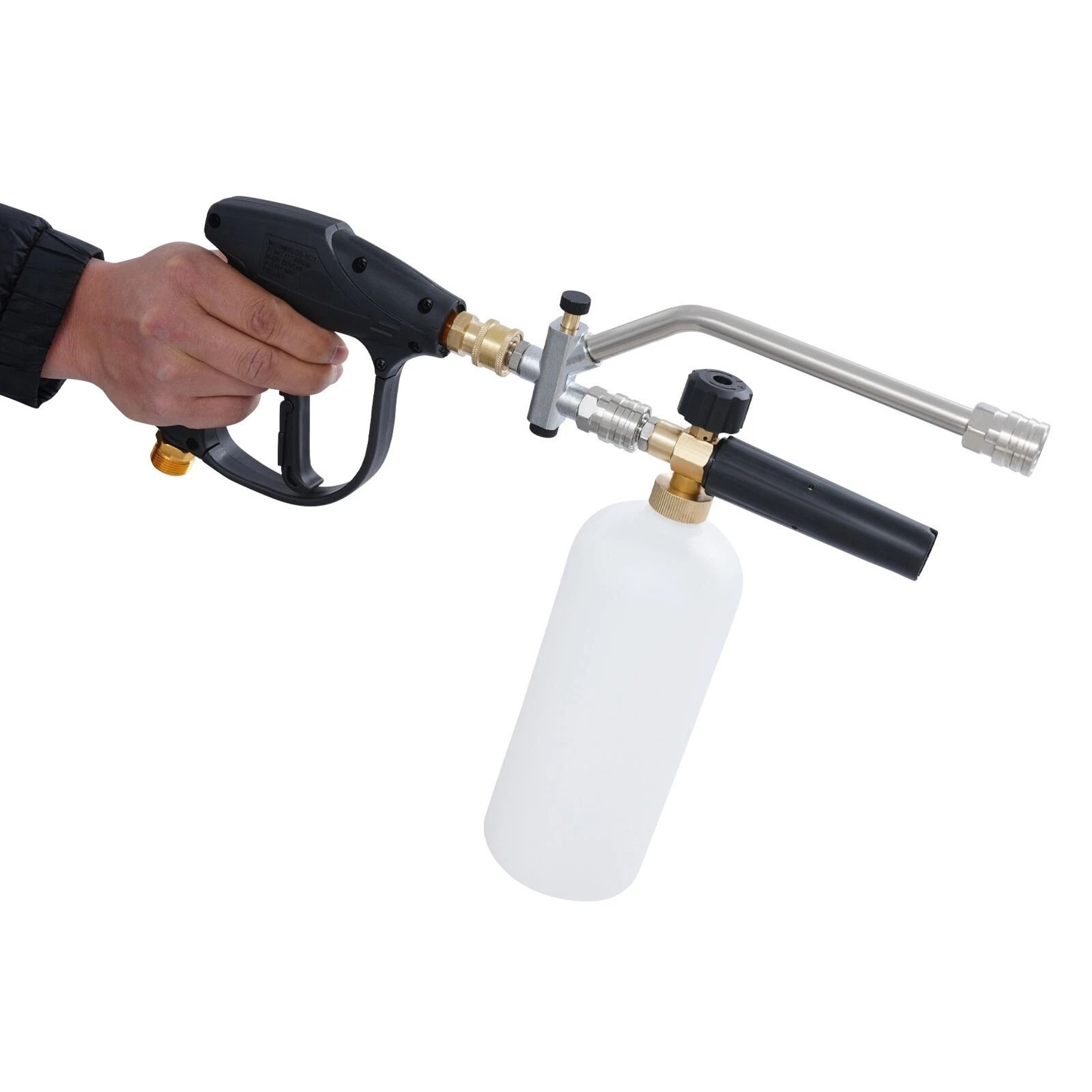 High Pressure Washer Gun  Replaceable Nozzle Cleaning Kit Universal Trigger Spray Gun 16