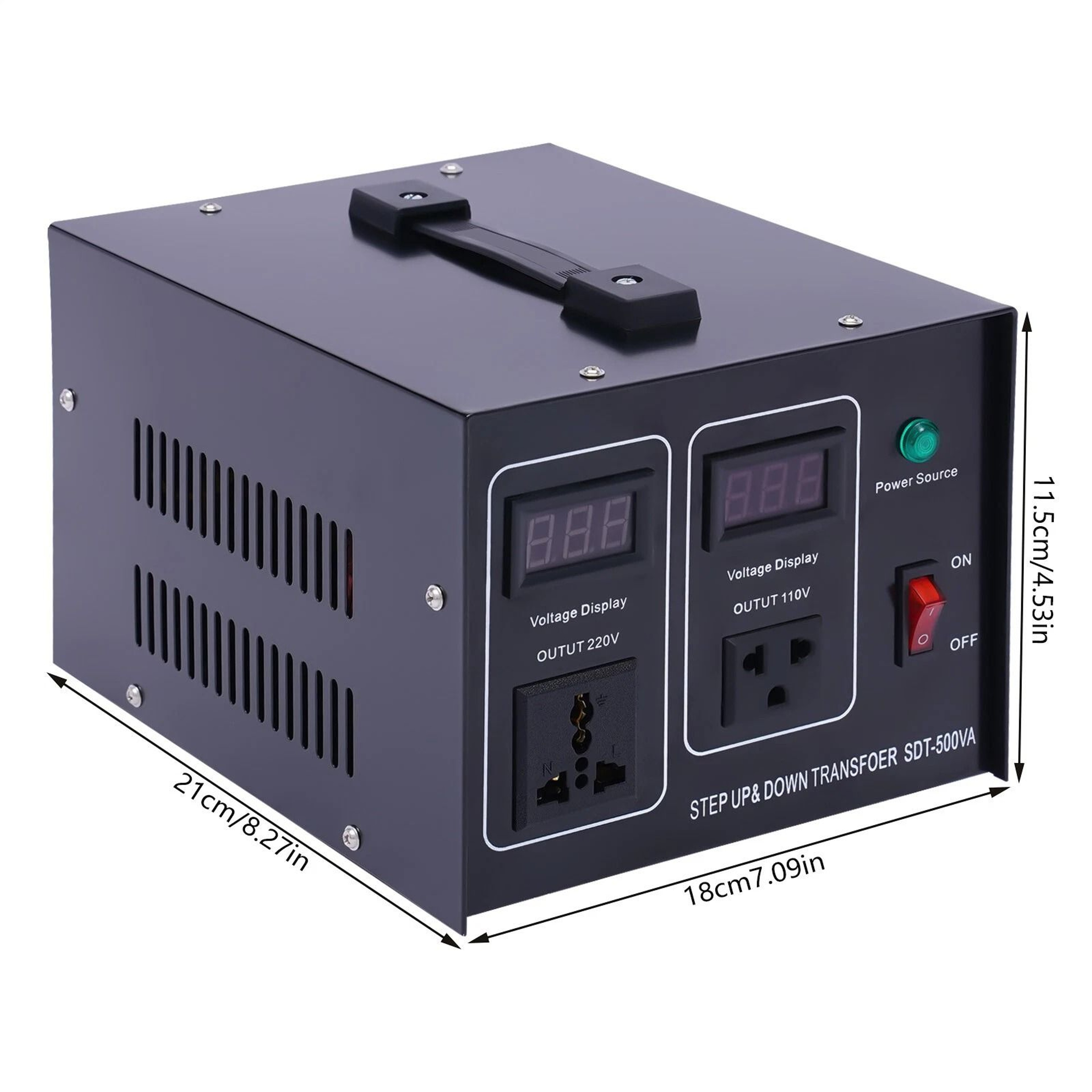 Premium Dual Voltage Power Converter Step Up Down Voltage Converter Transformer 17