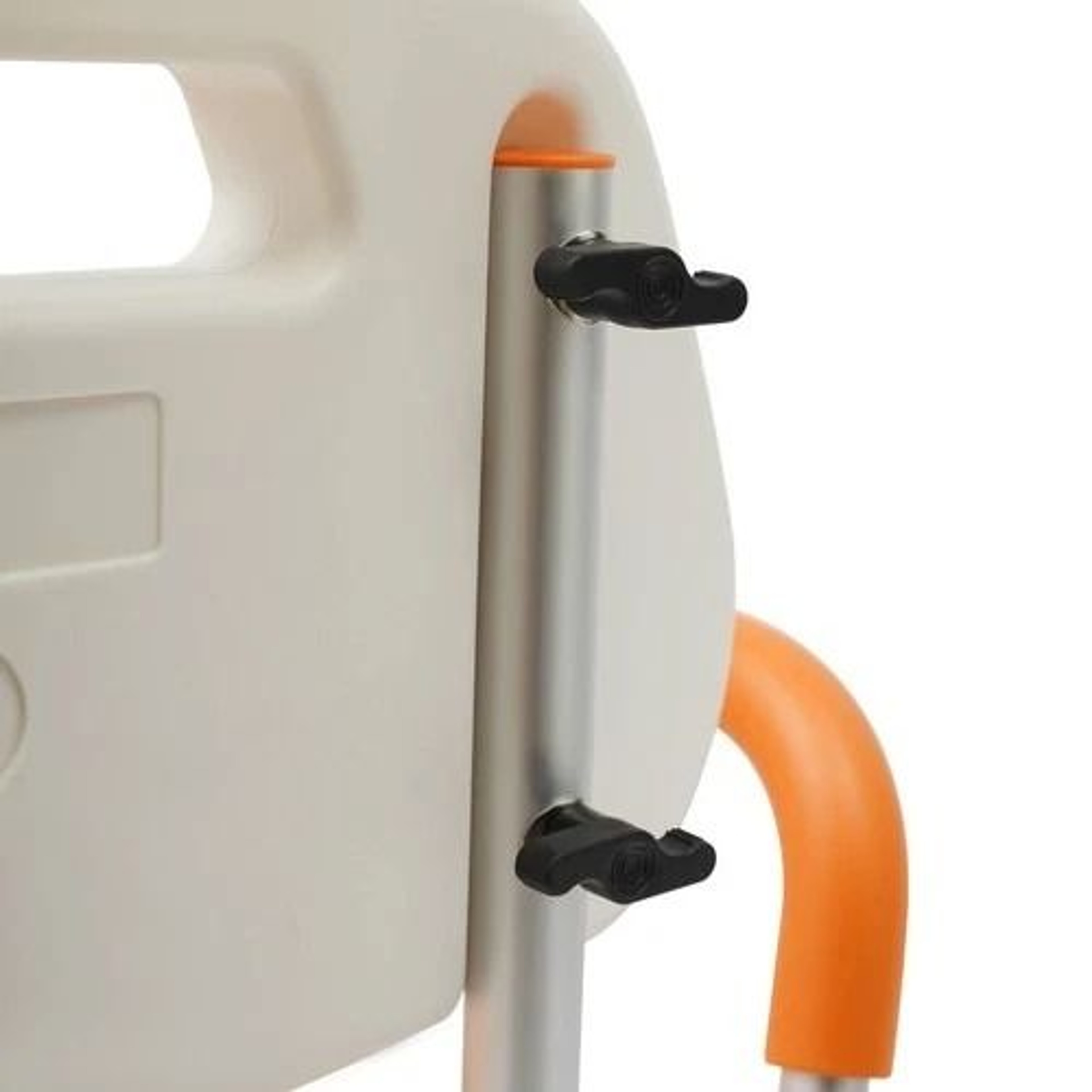 Adjustable Shower Chair For Seniors With Backrest And Armrests Heavy Duty Safety Seat 12