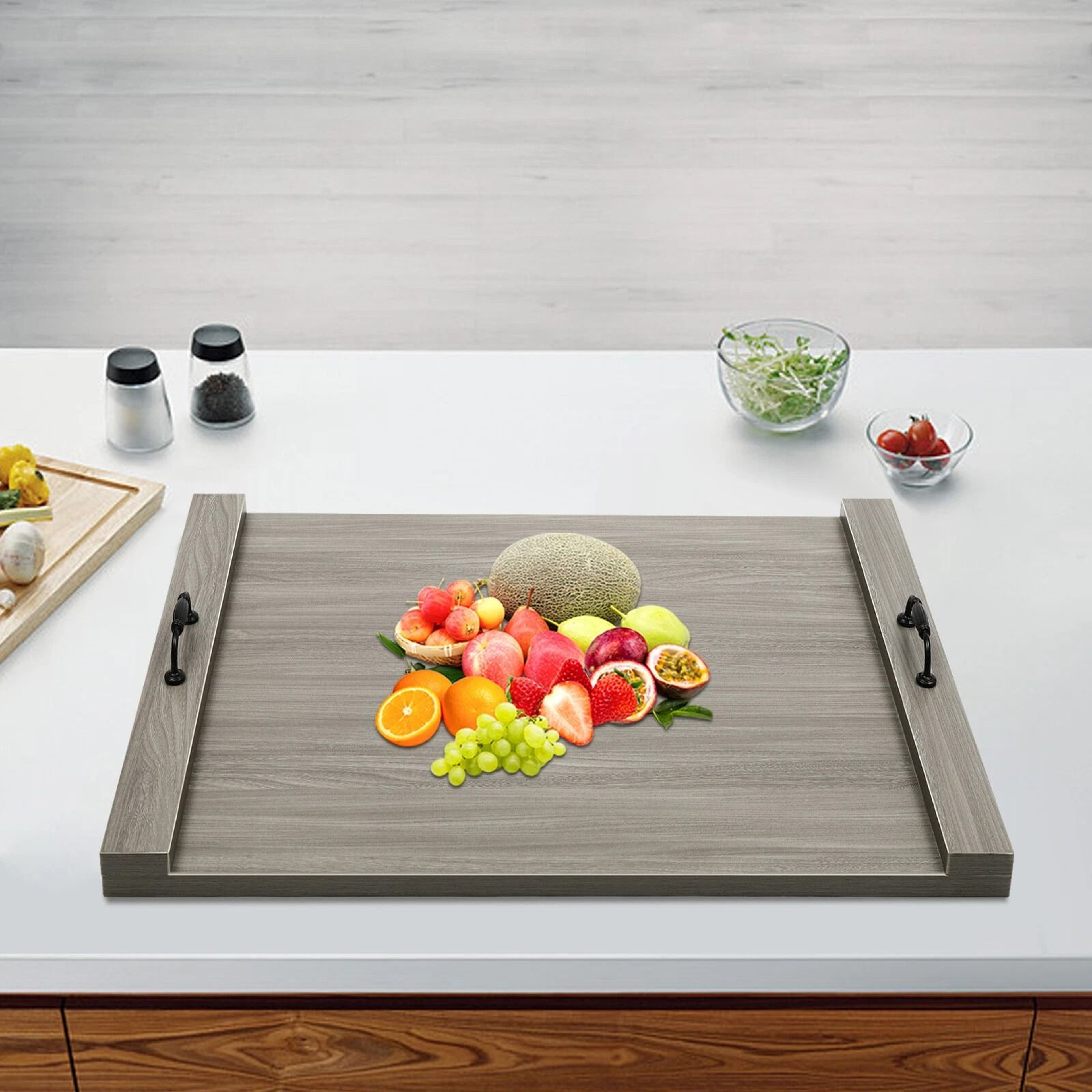 Premium Kitchen Wooden Stove Top Cover  Noodle Board For Gas Or Electric Stove Space Saving Counter 1