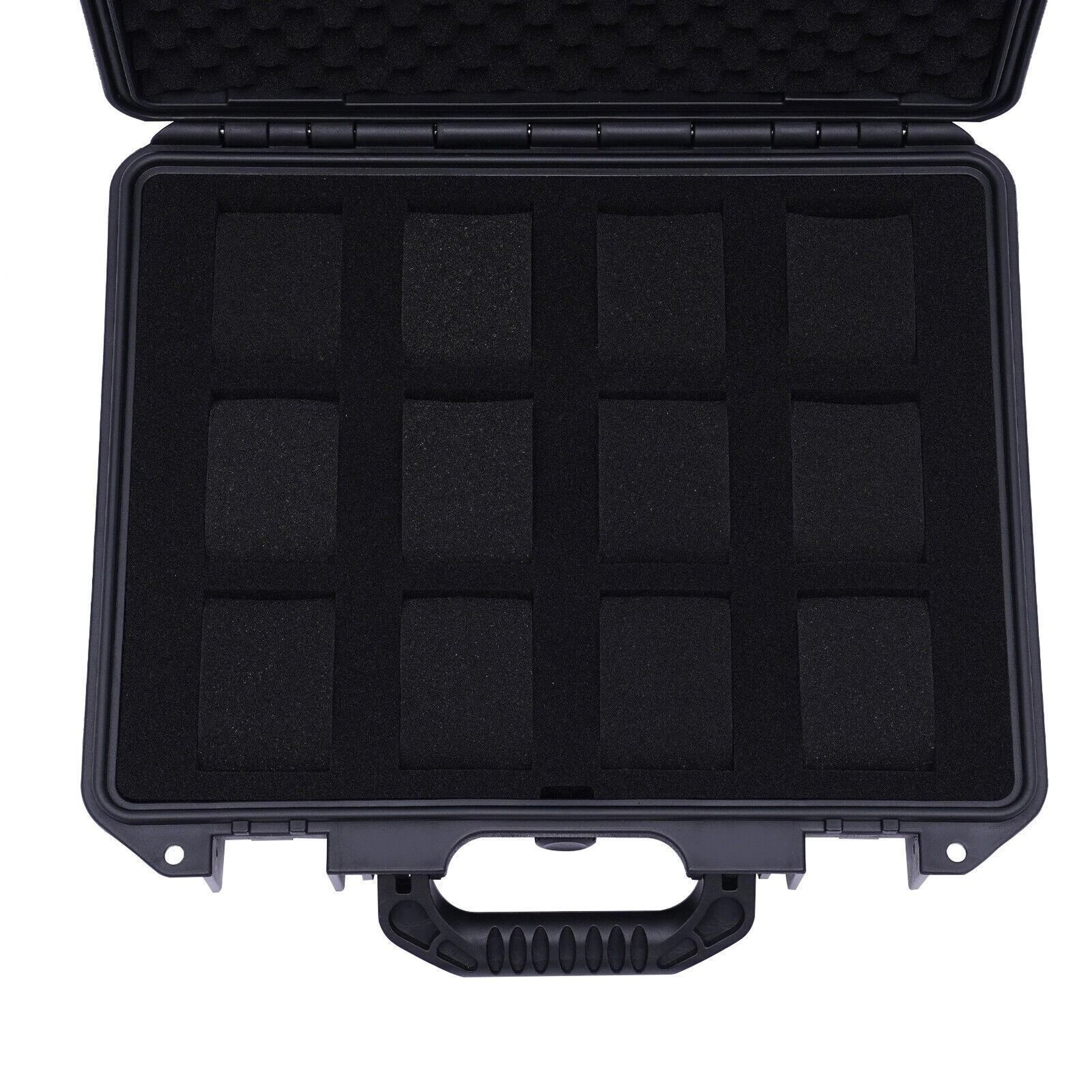 Premium Travel Watch Storage Case Durable Watch Display Box Organizer 9