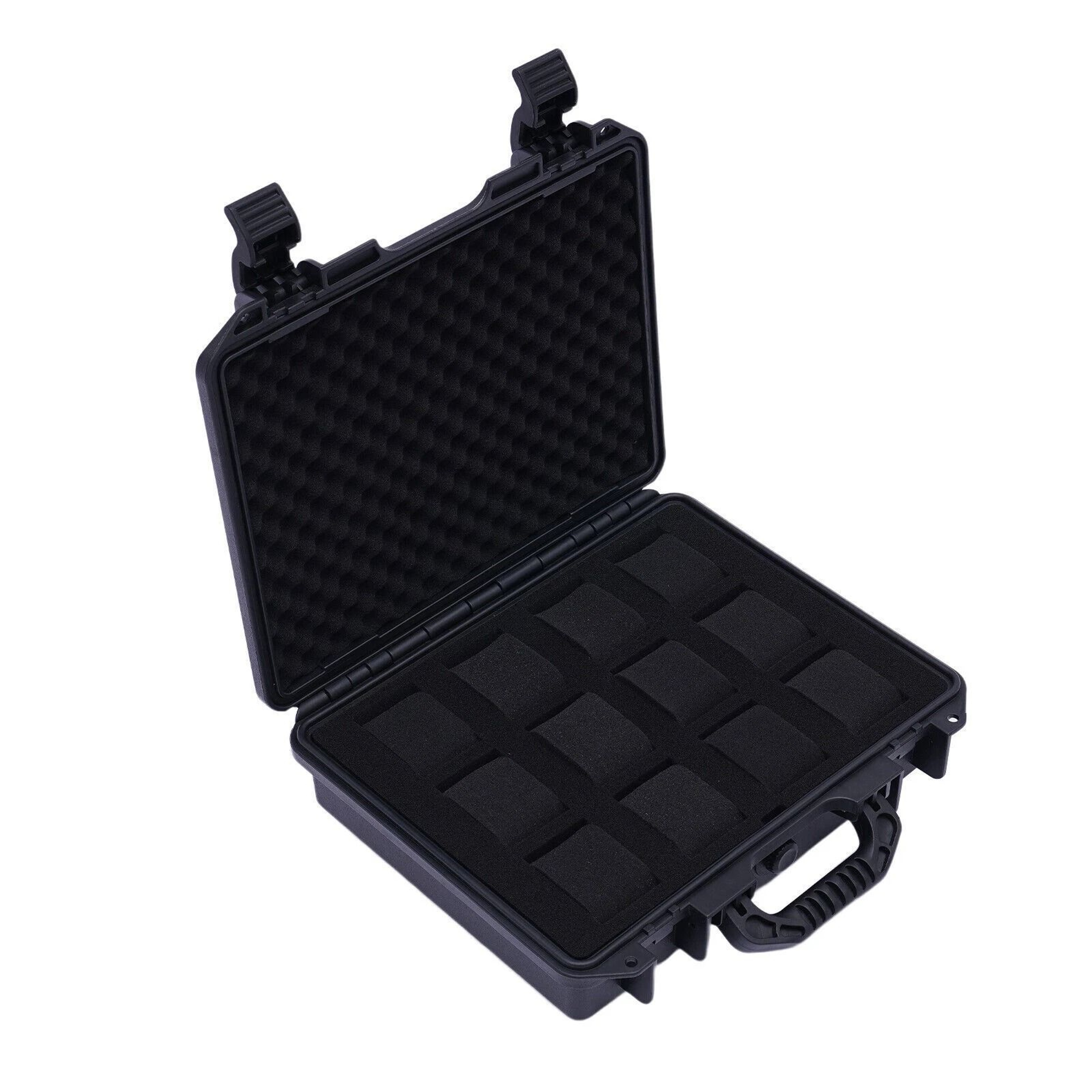 Premium Travel Watch Storage Case Durable Watch Display Box Organizer 11