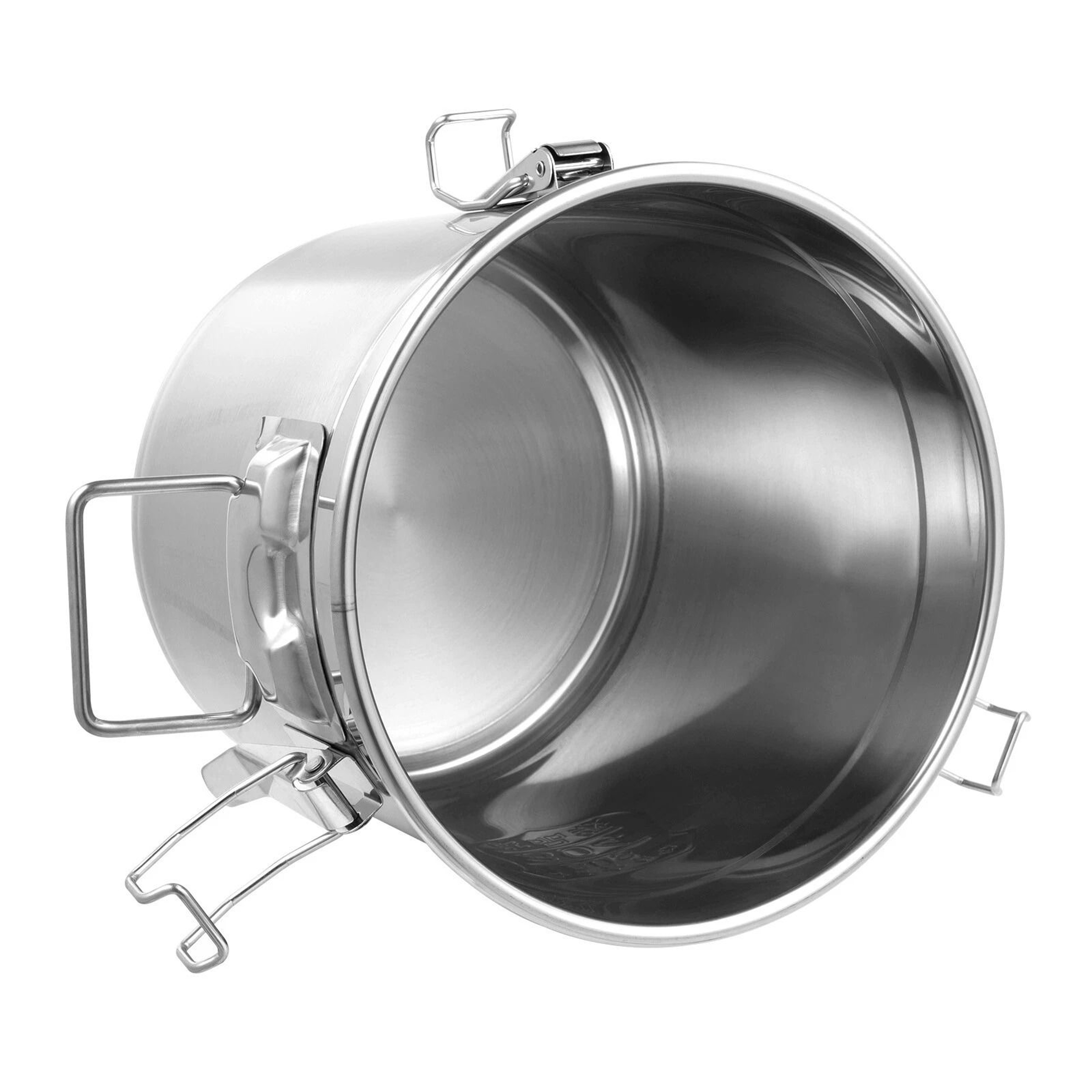 Premium Stainless Steel Food Storage Container Airtight Kitchen Grain Storage Bucket 2