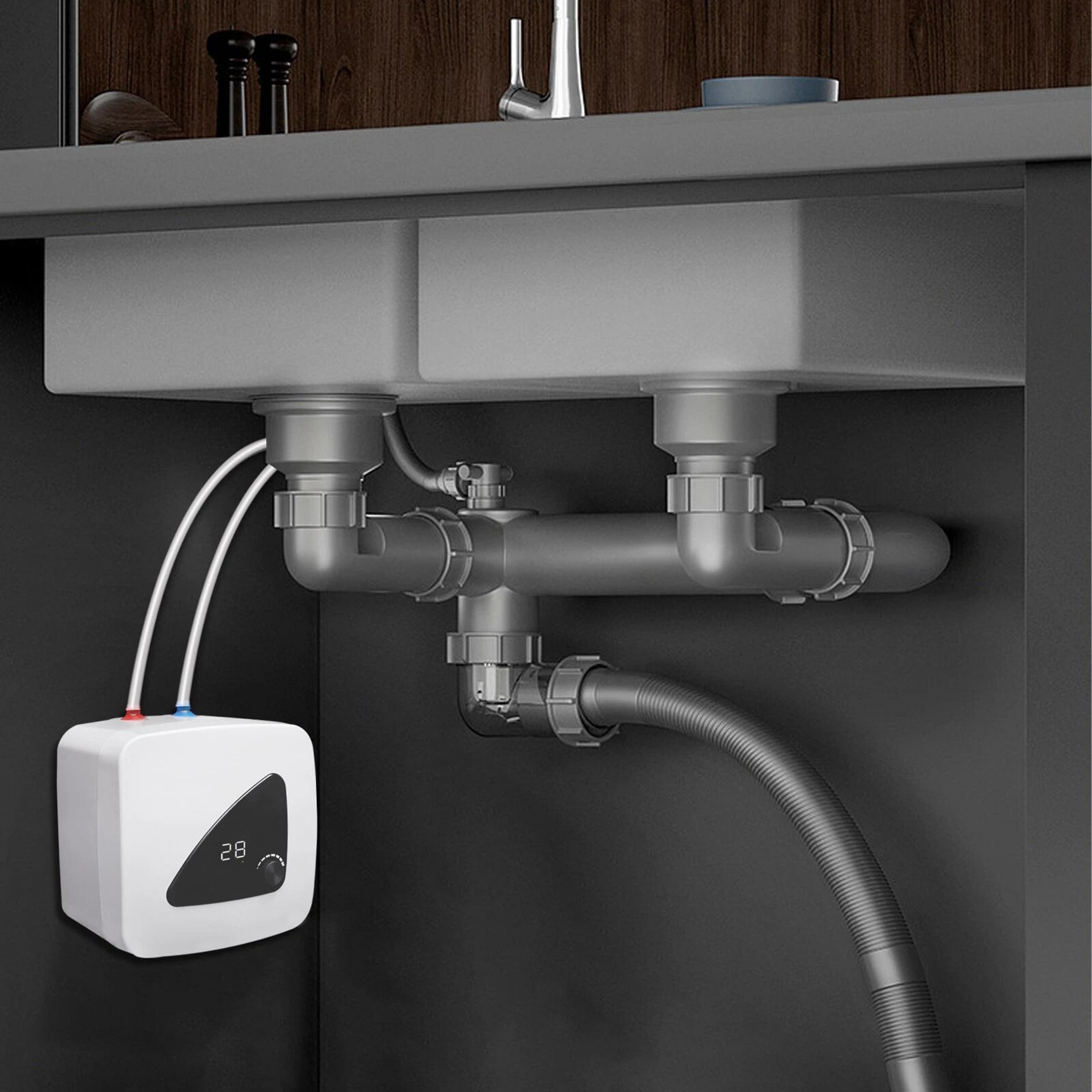 Under Sink Water Heater Electric Mini Hot Water Tank 3