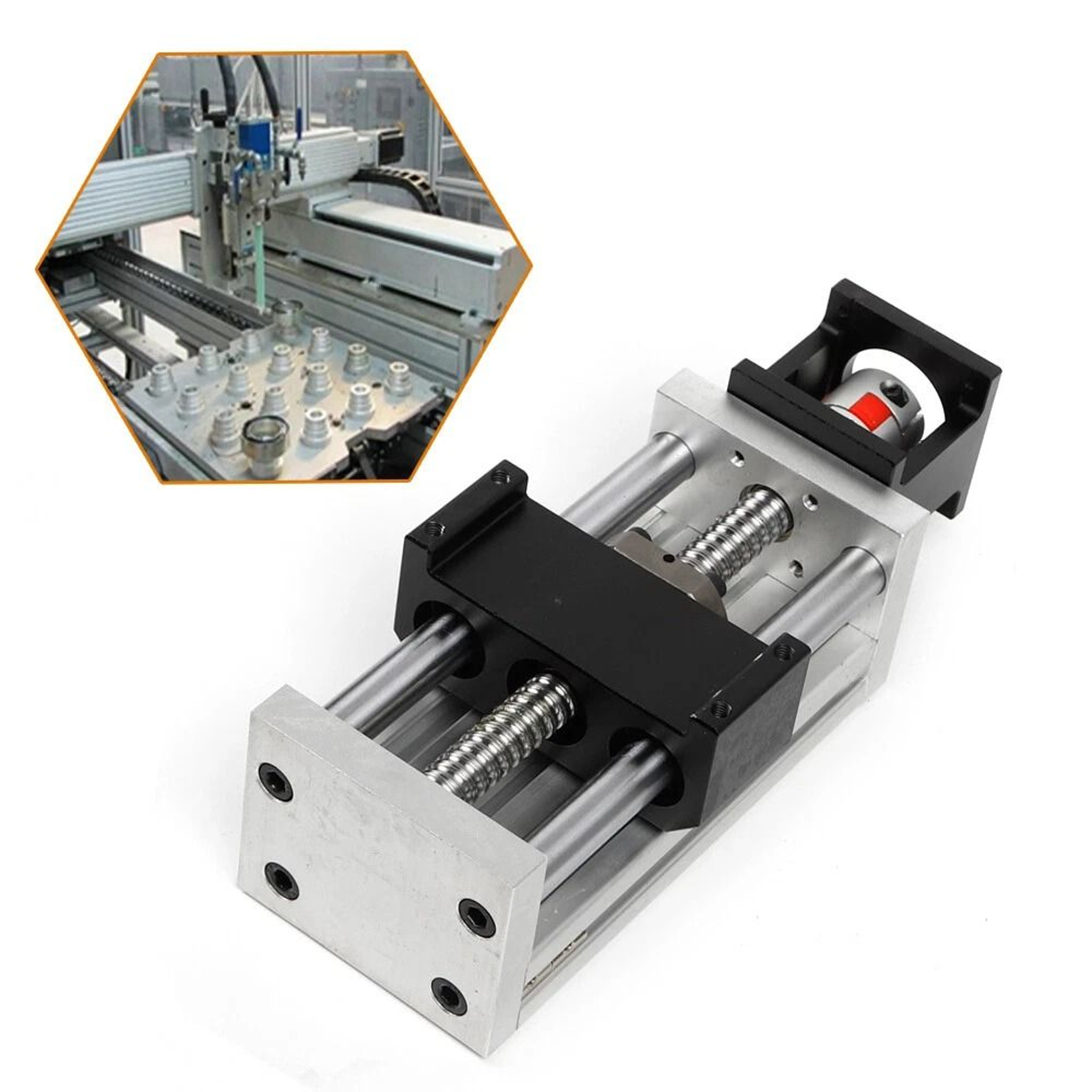 Ball Screw Linear Stage CNC Manual Sliding Table 5