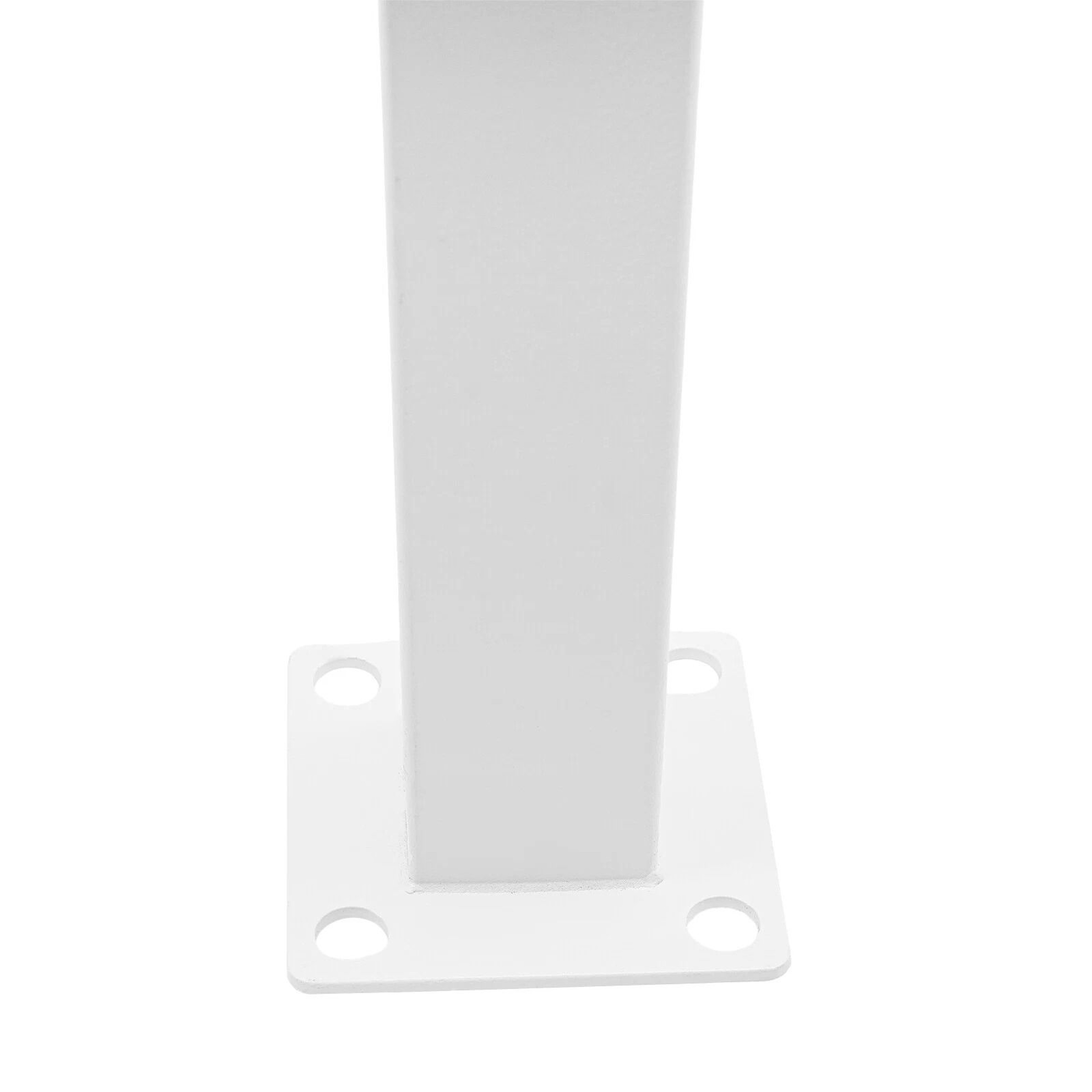Heavy Duty Outdoor Stair Handrail For White Metal Safety Railing 13