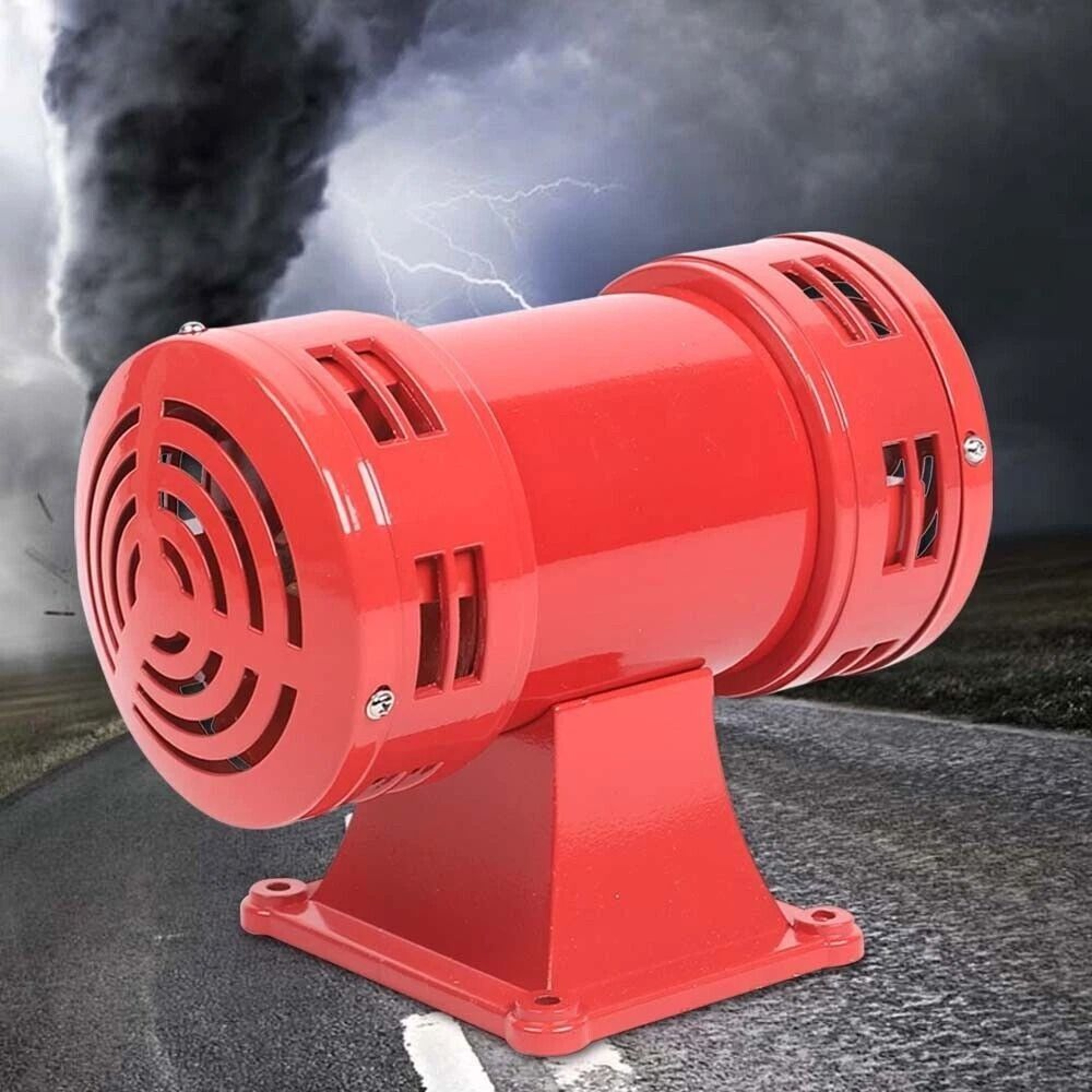 Industrial Air Siren Motor Driven Air Raid Horn 2