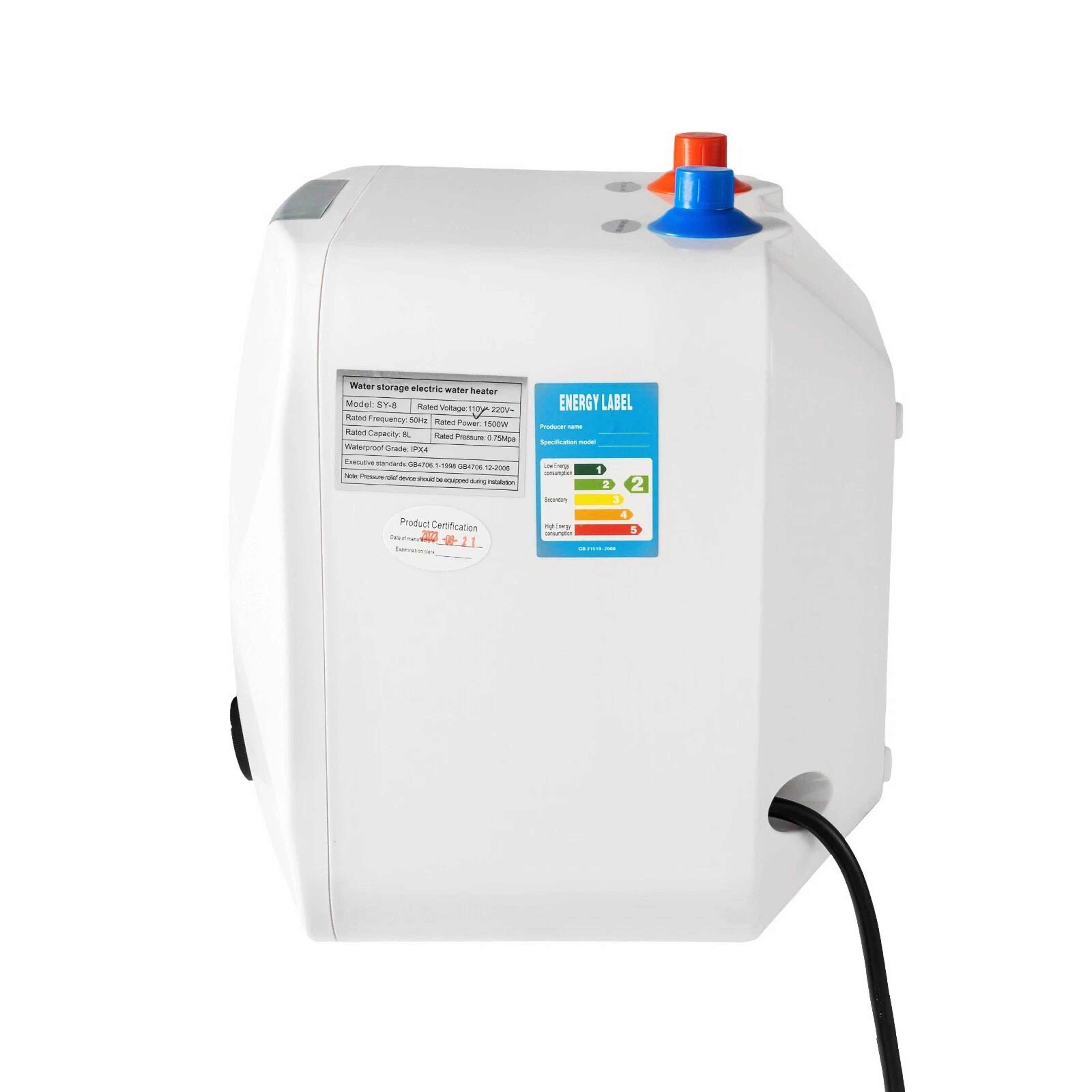 Under Sink Water Heater Compact Instant Hot Water Tank 12
