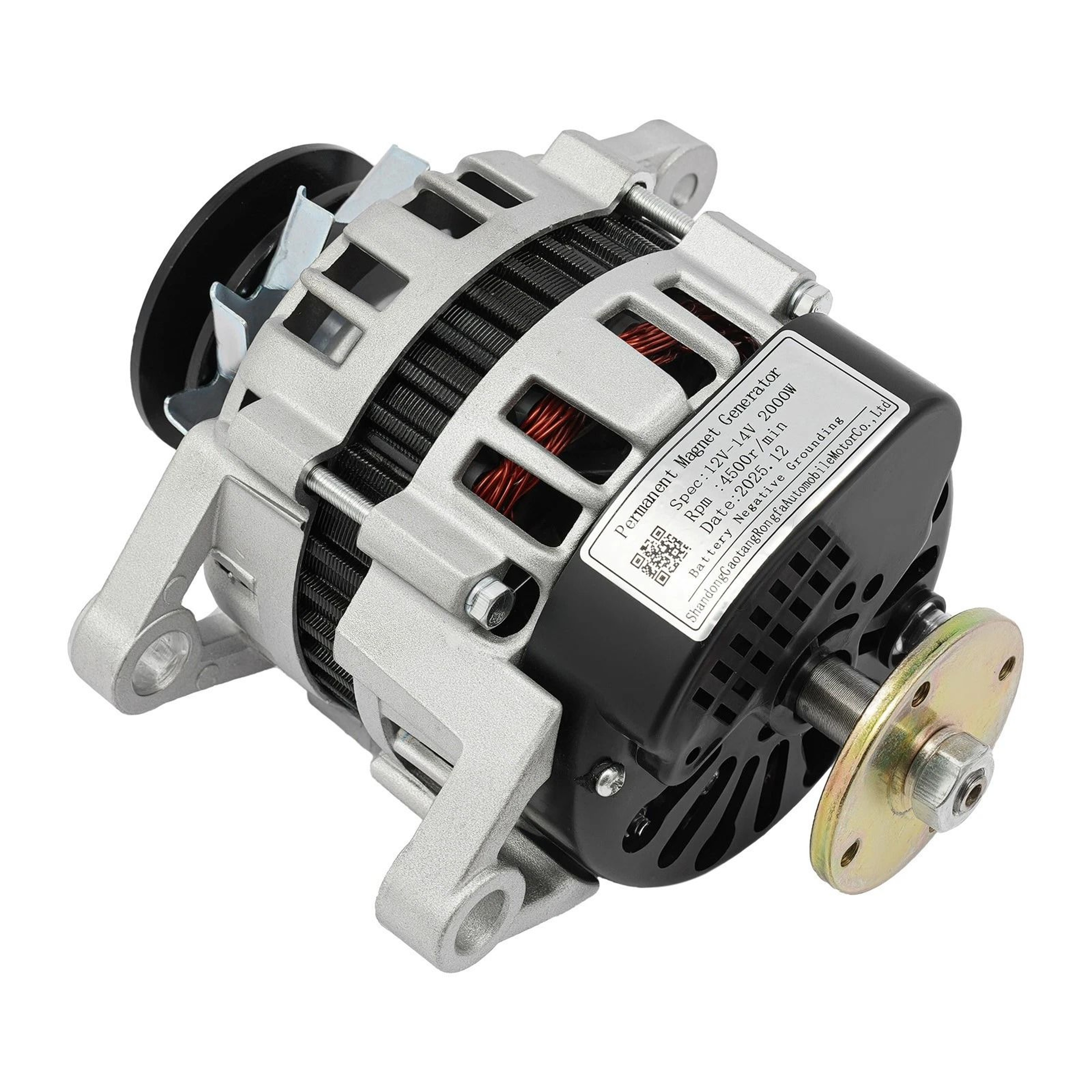 Permanent Magnet DC Generator RPM Low Noise Agricultural Power Unit 4