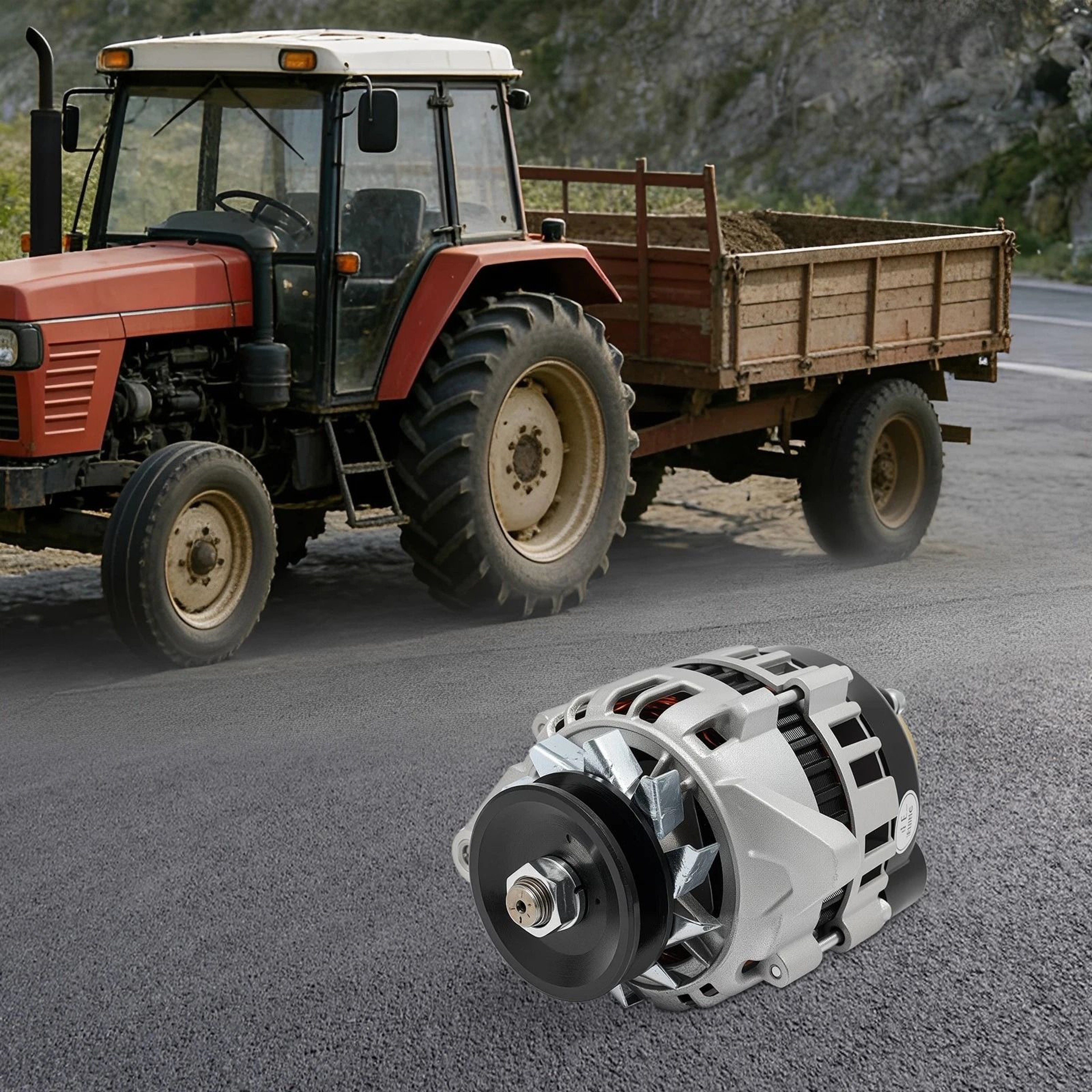 Permanent Magnet DC Generator RPM Low Noise Agricultural Power Unit 1
