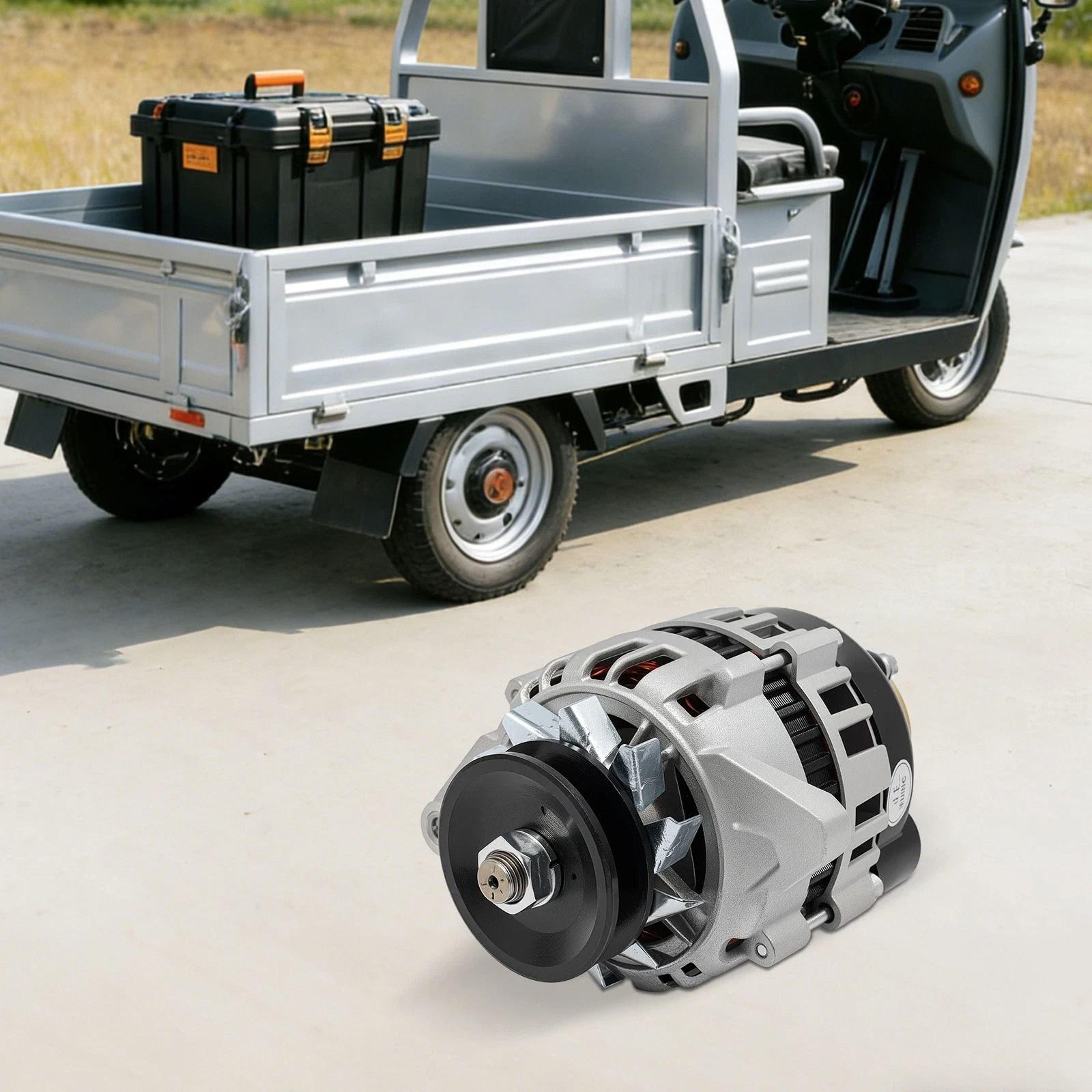 Permanent Magnet DC Generator RPM Low Noise Agricultural Power Unit 2