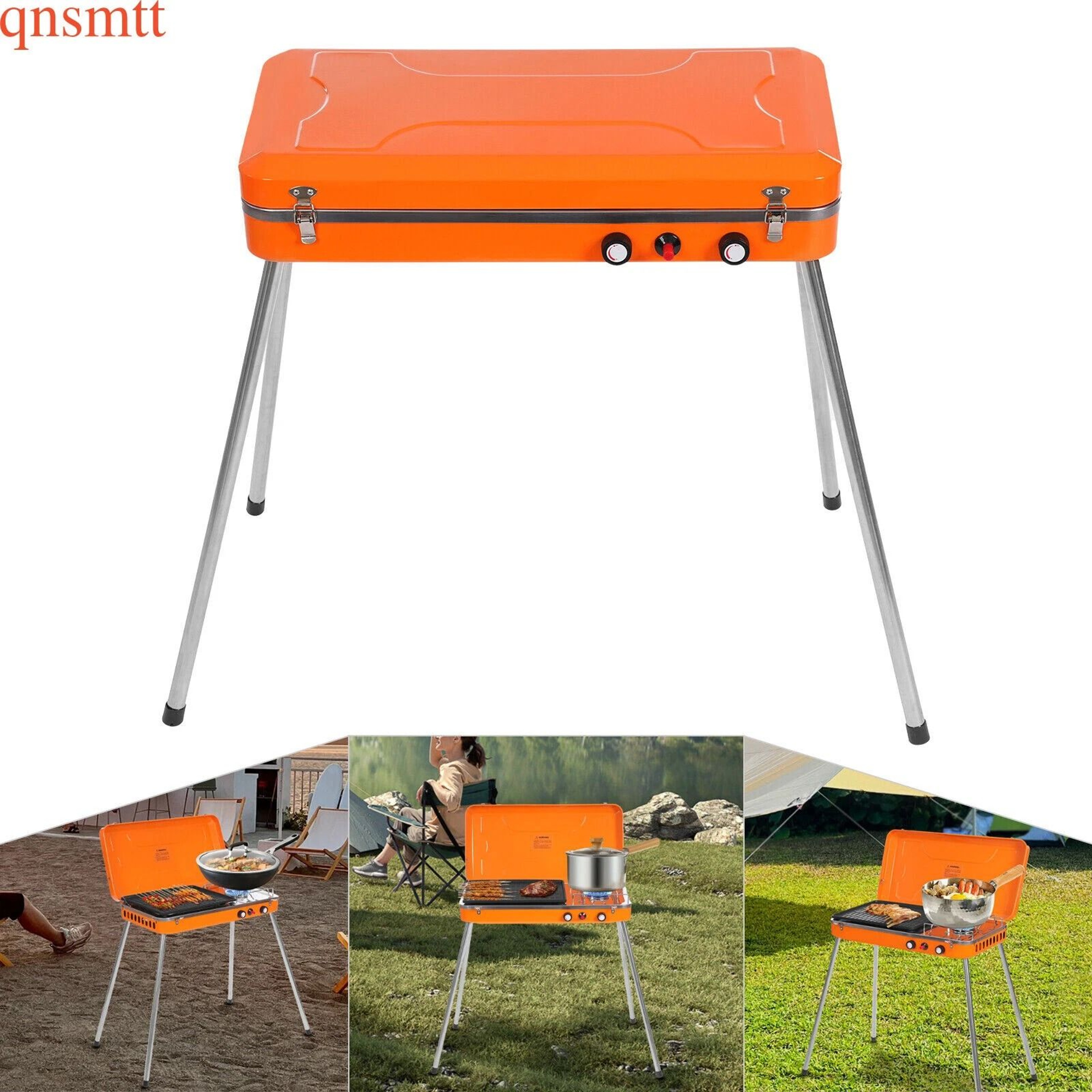 Portable Gas Grill Camping BBQ Stove For Outdoor Cooking 6
