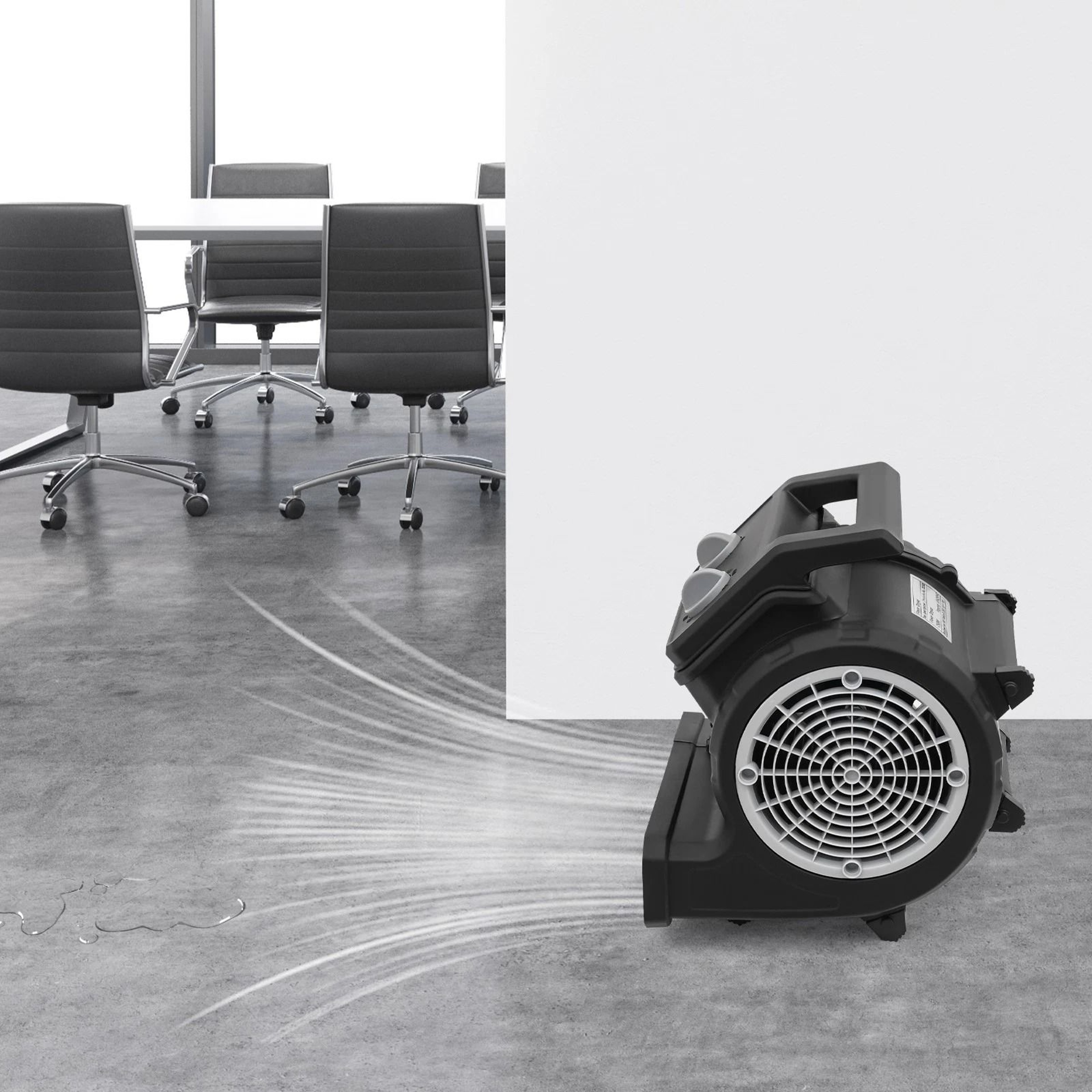 Portable Blower Fan Speed Floor Drying Fan For Home Garage Carpet Drying 2