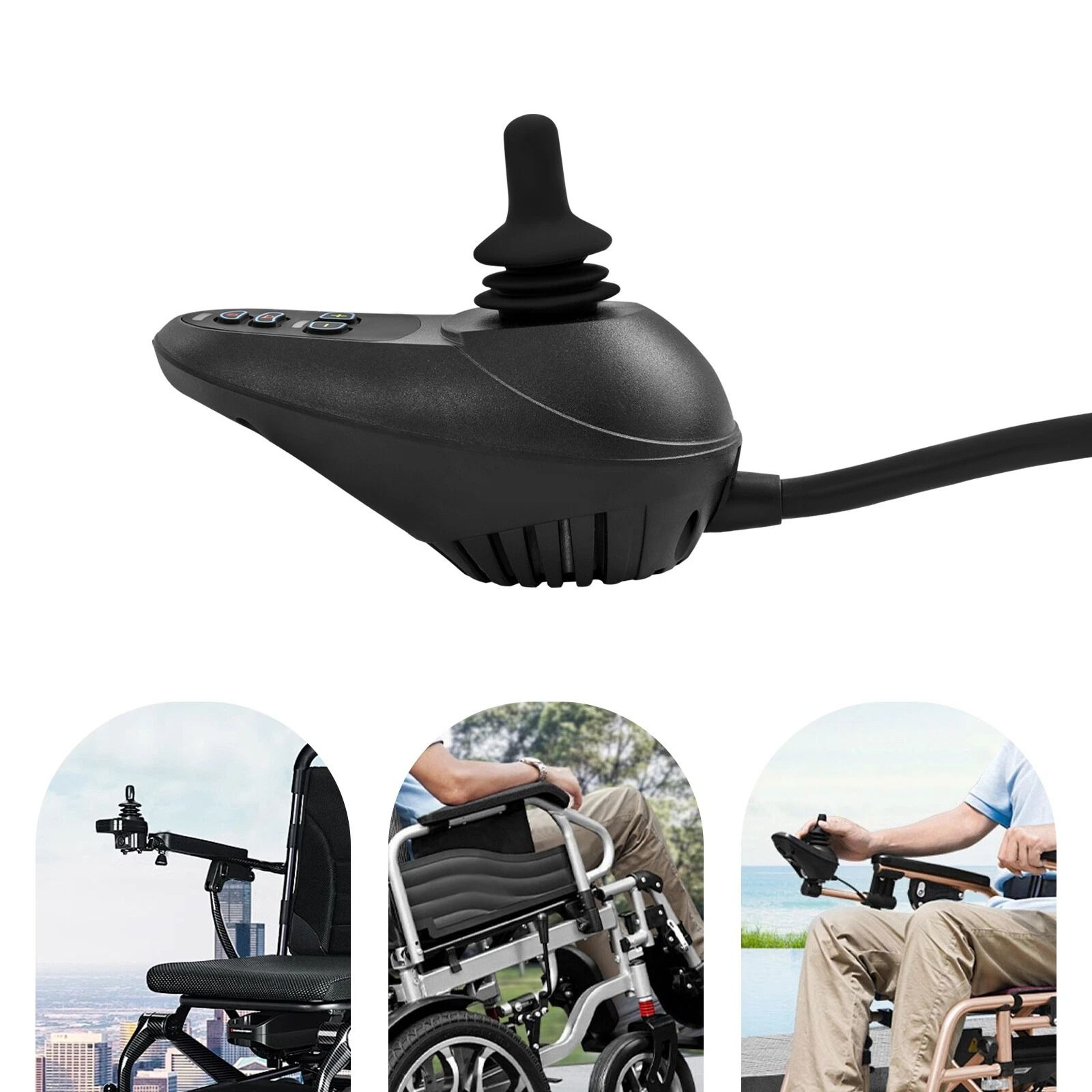Professional Electric Wheelchair Joystick Controller Replacement Control 18