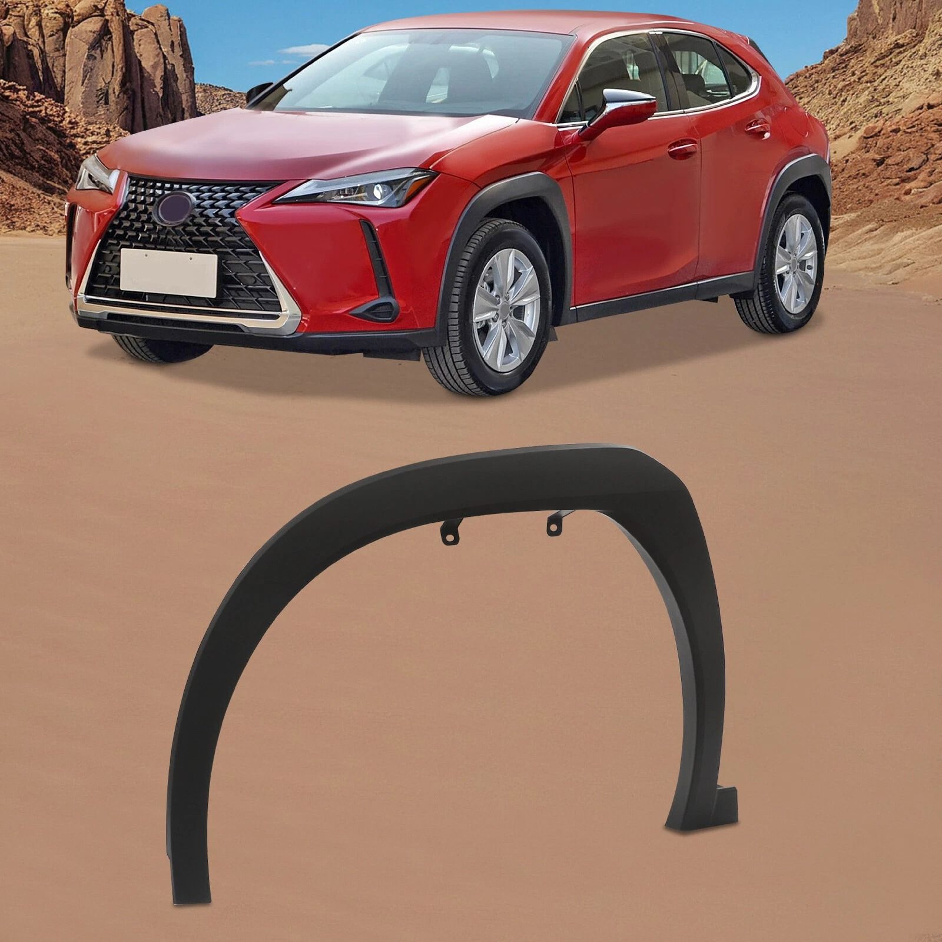 Lexus UX Front Left Fender Trim Driver Side Wheel Arch Molding 1