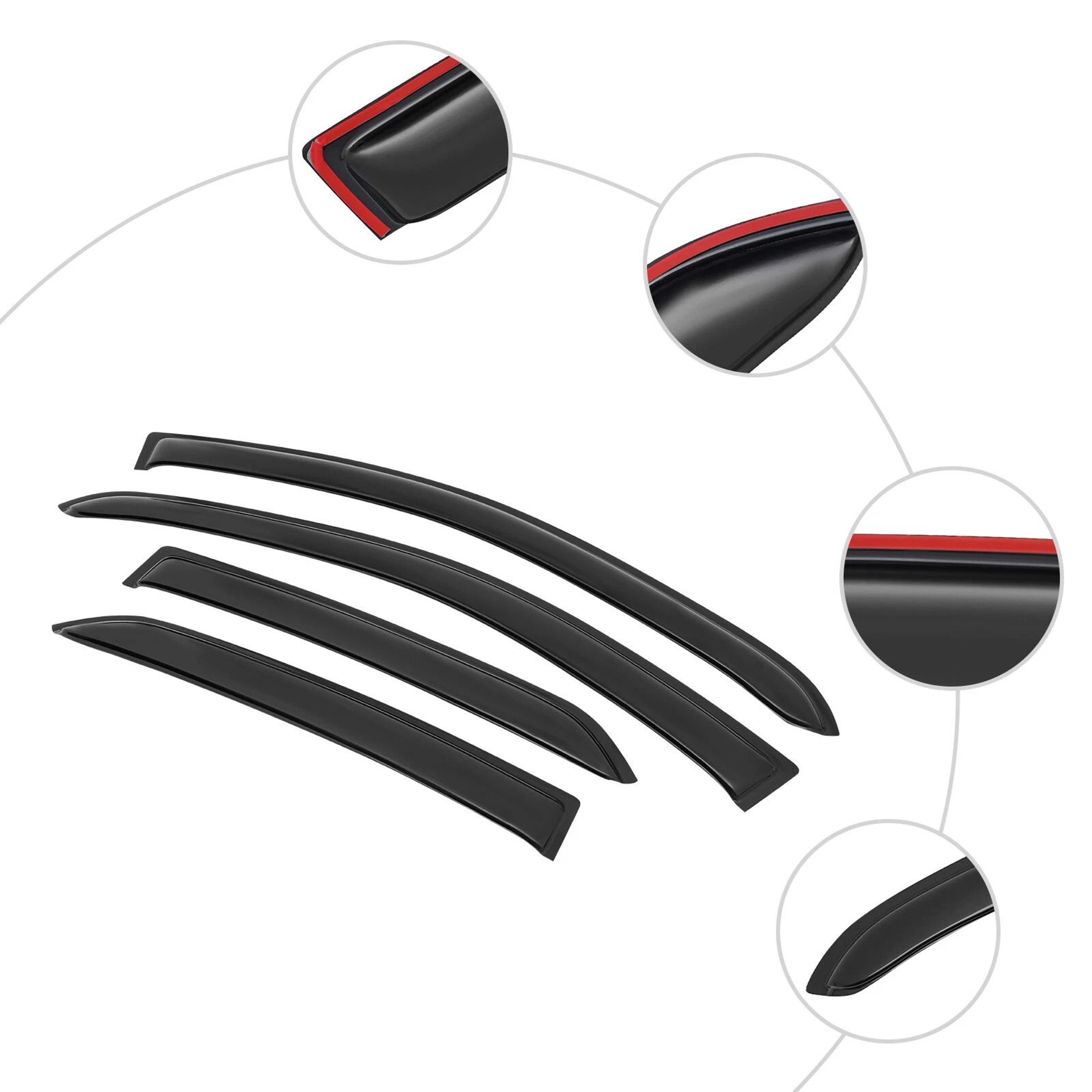 Buick Encore Rain Guards Window Visors Vent Shades 6