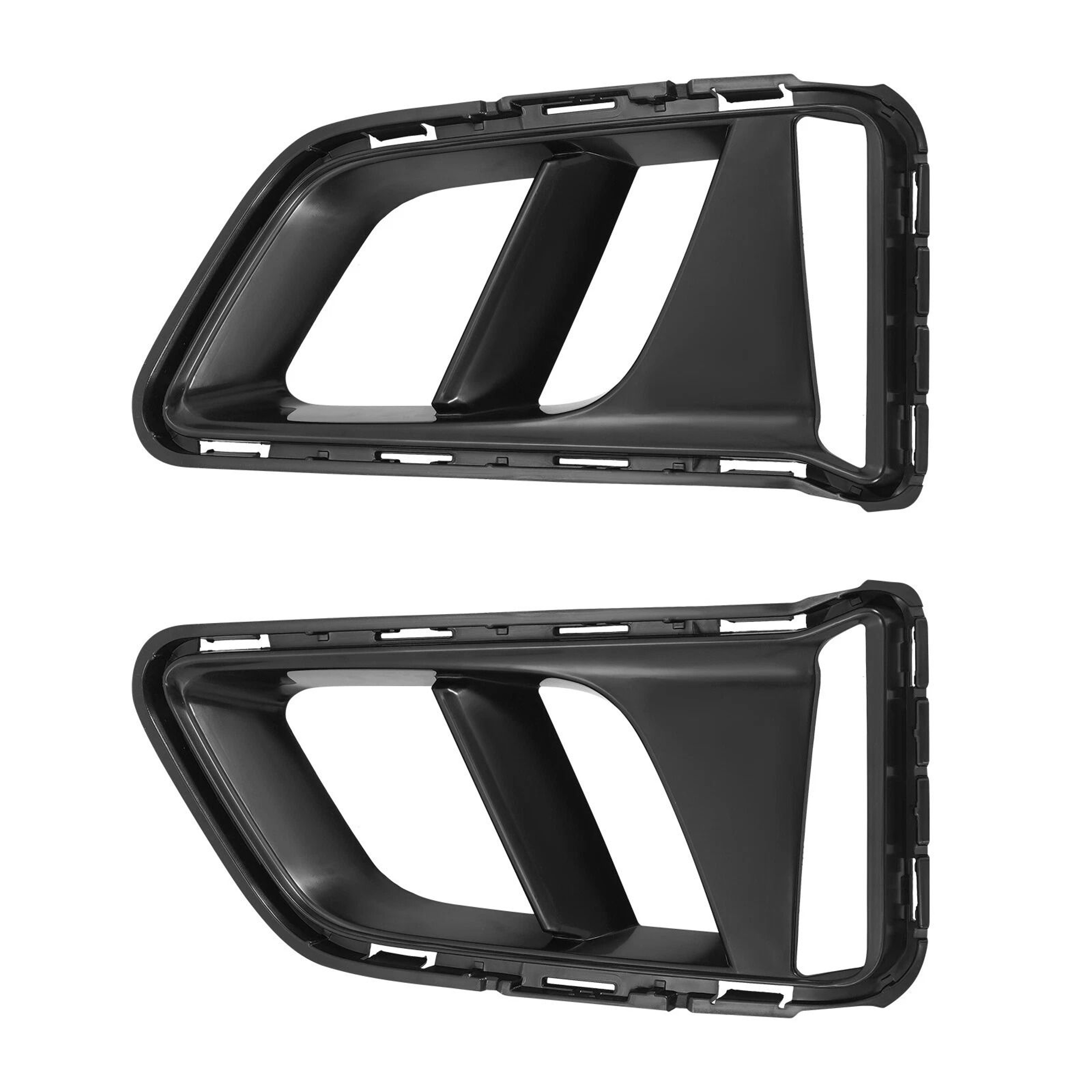 Premium Front Fog Light Covers For Chevrolet Camaro Black Trim Upgrade 15